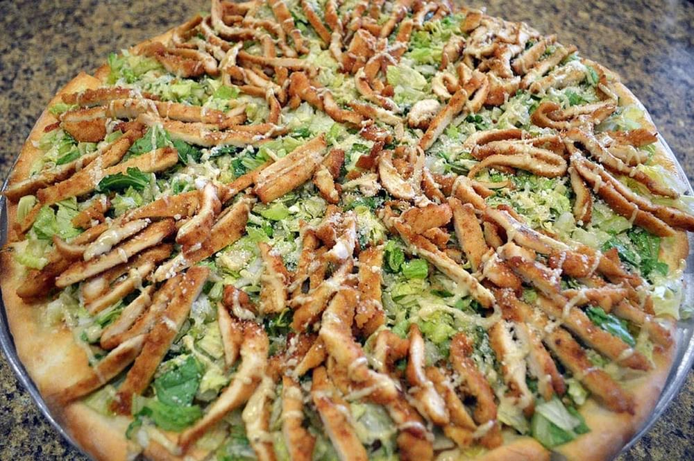 Chicken Caesar Pizza