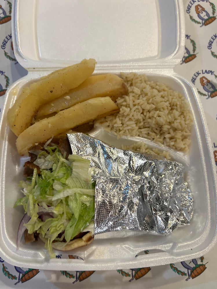 Lamb Gyro Platter