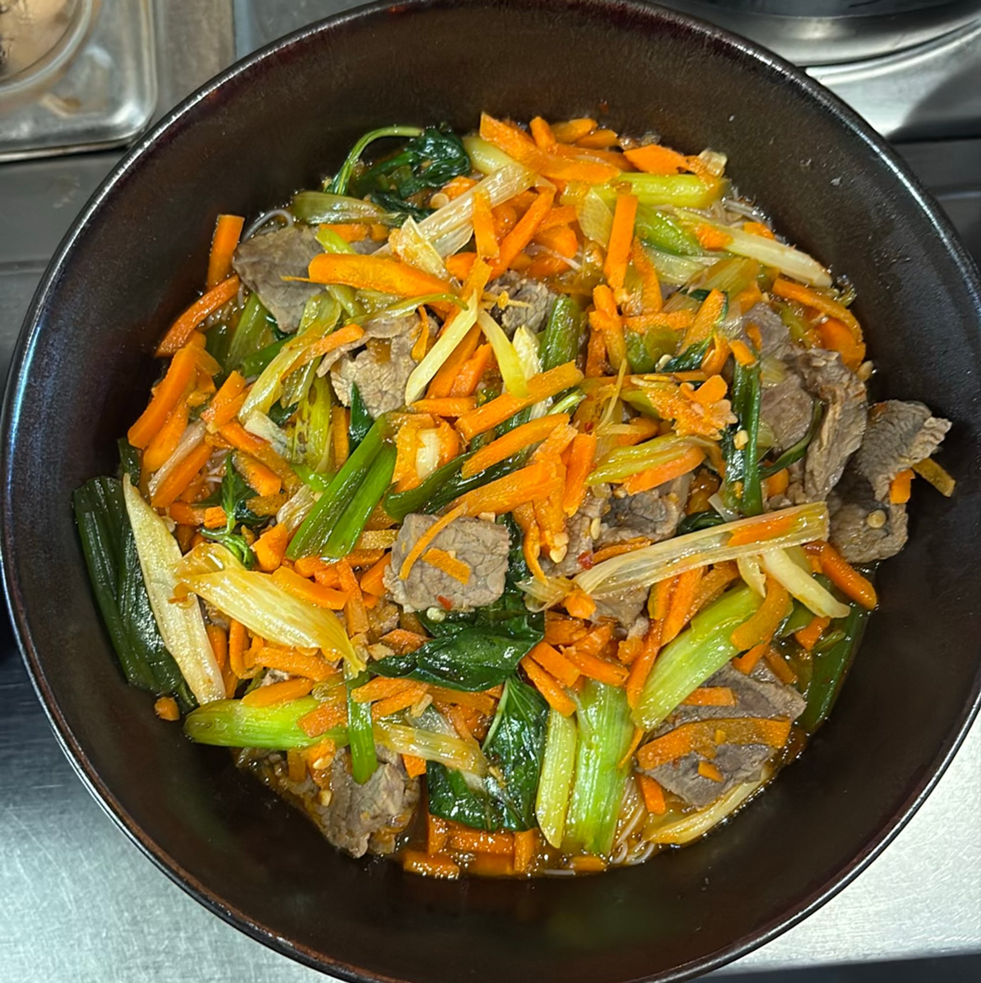 Spicy Basil Bowl