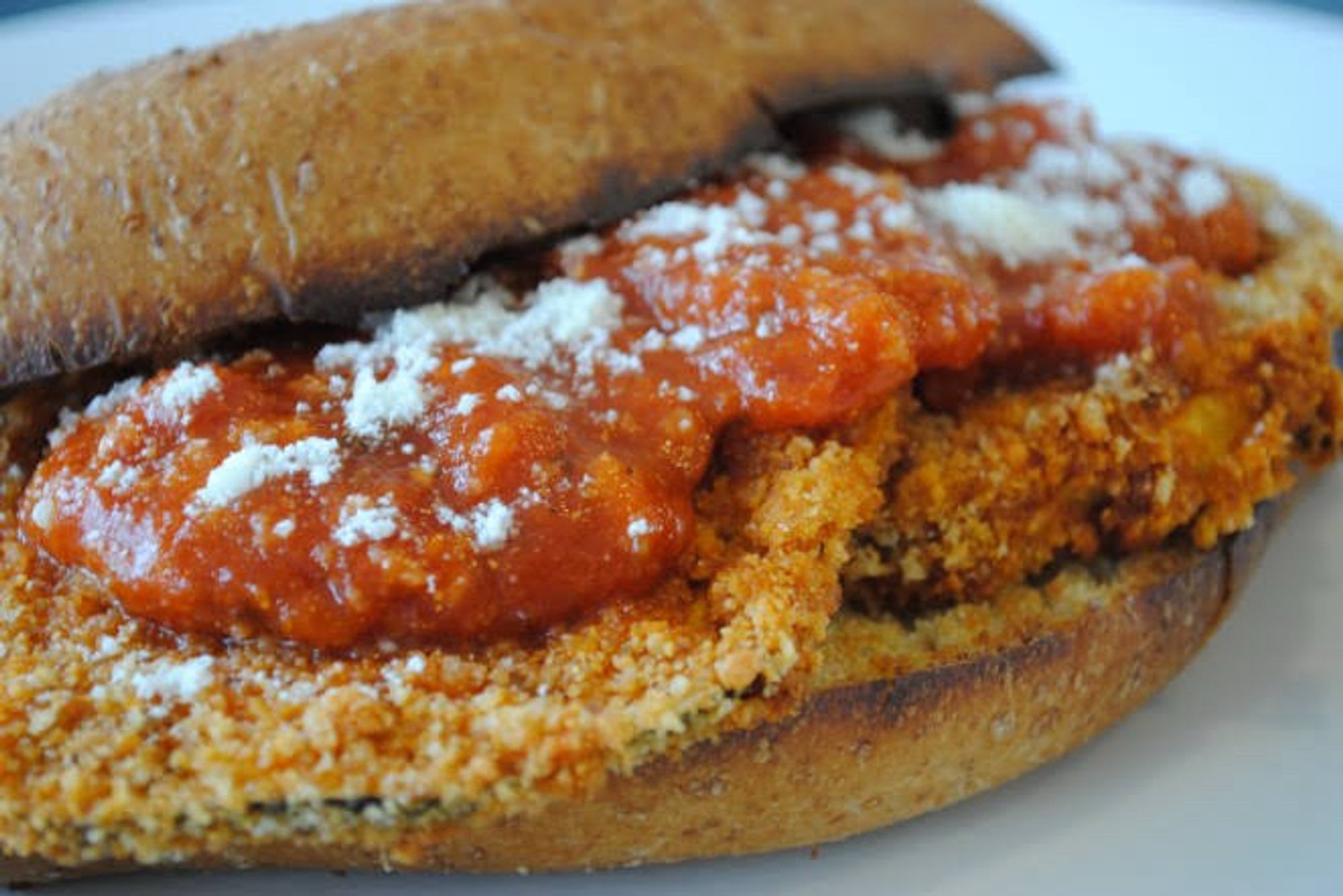 Eggplant Parmesan Hero