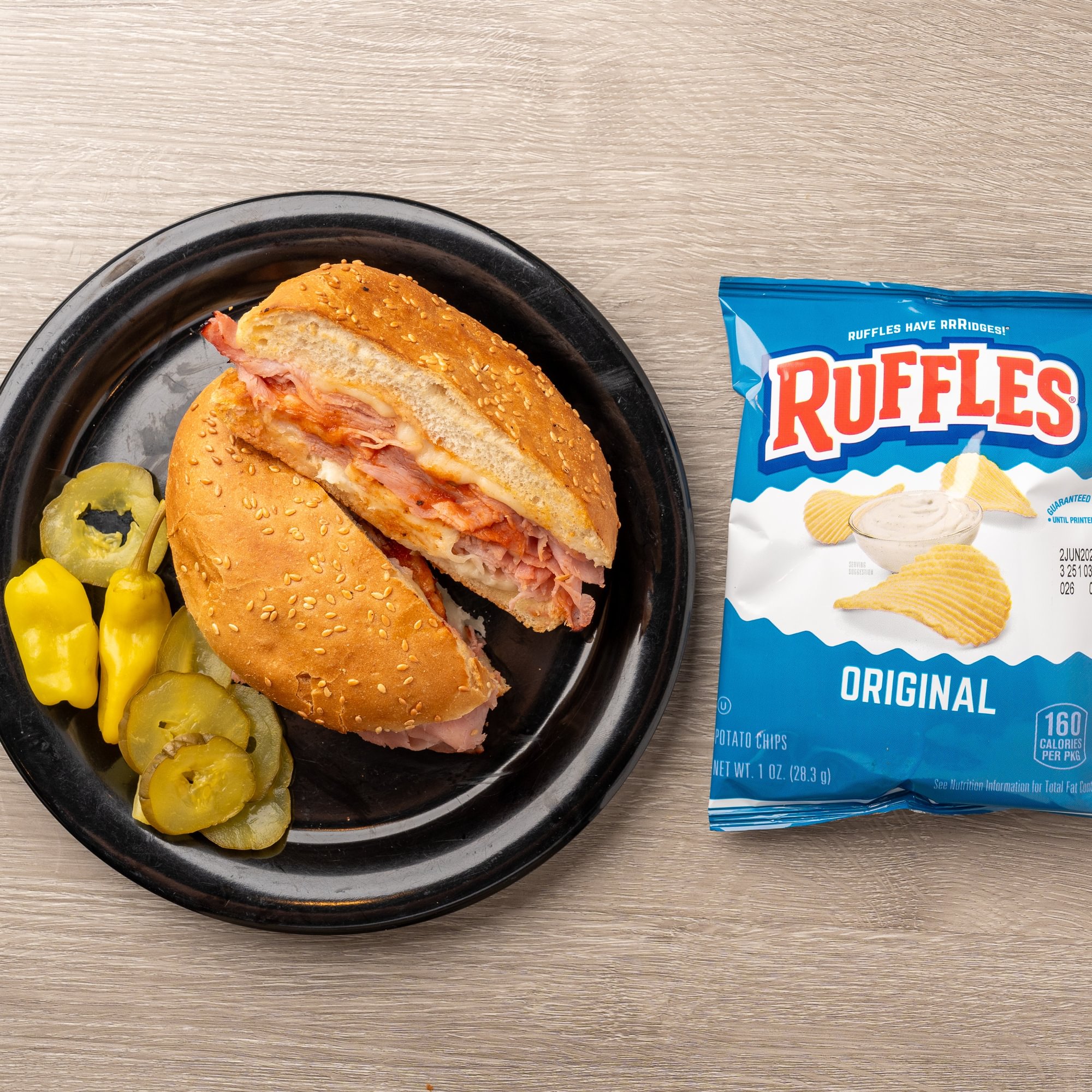 Hot Ham & Cheese Sub