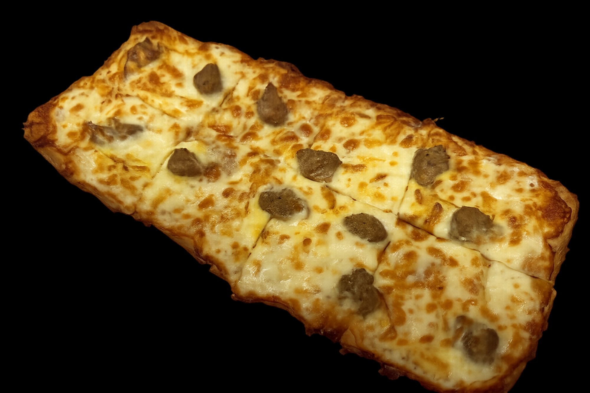 Sausage Egg and Cheese Flatbread