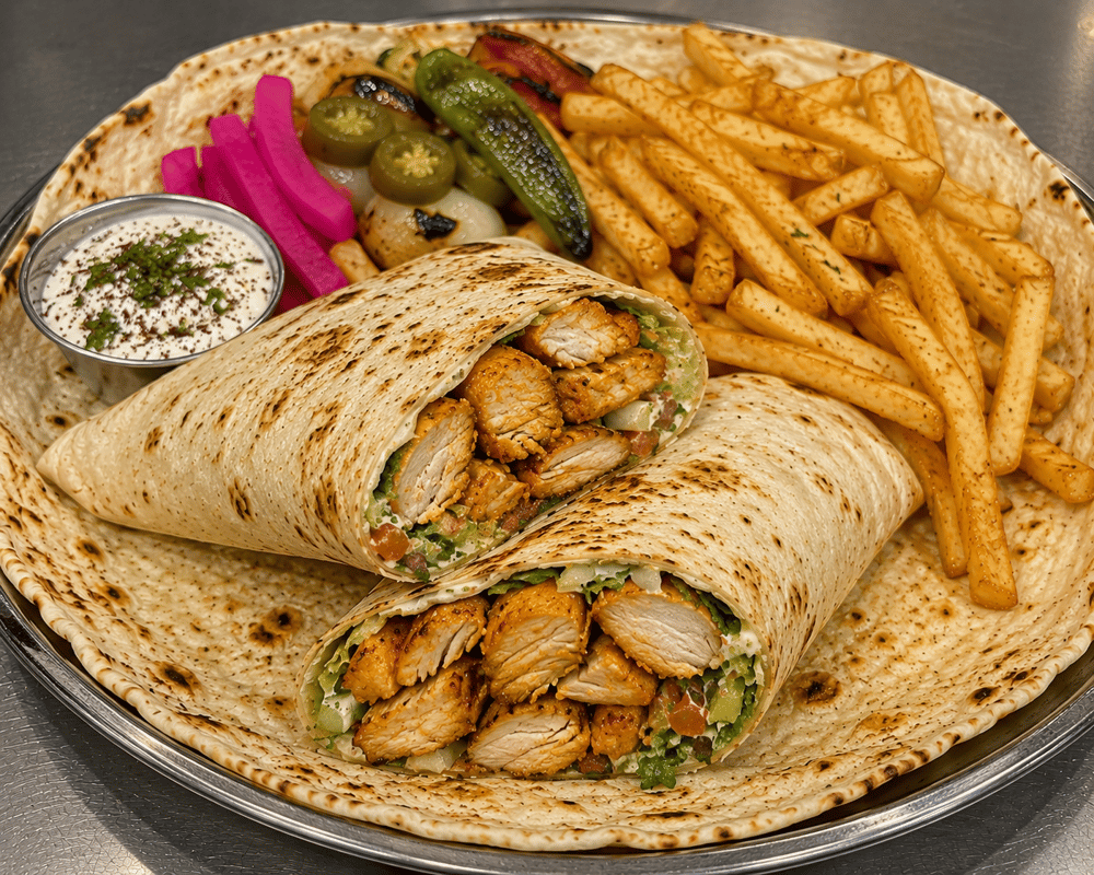 Chicken Tikka Sandwich / ساندويش تيكا دجاج
