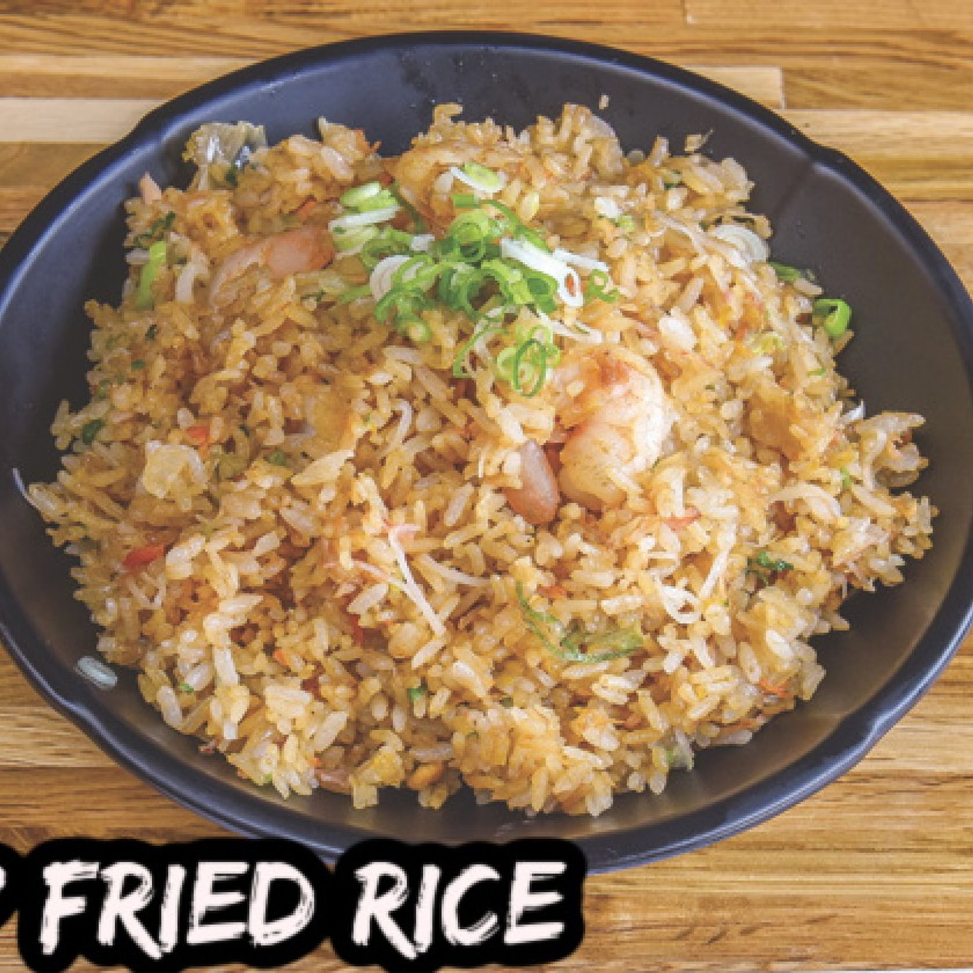 F1. Shrimp fried rice