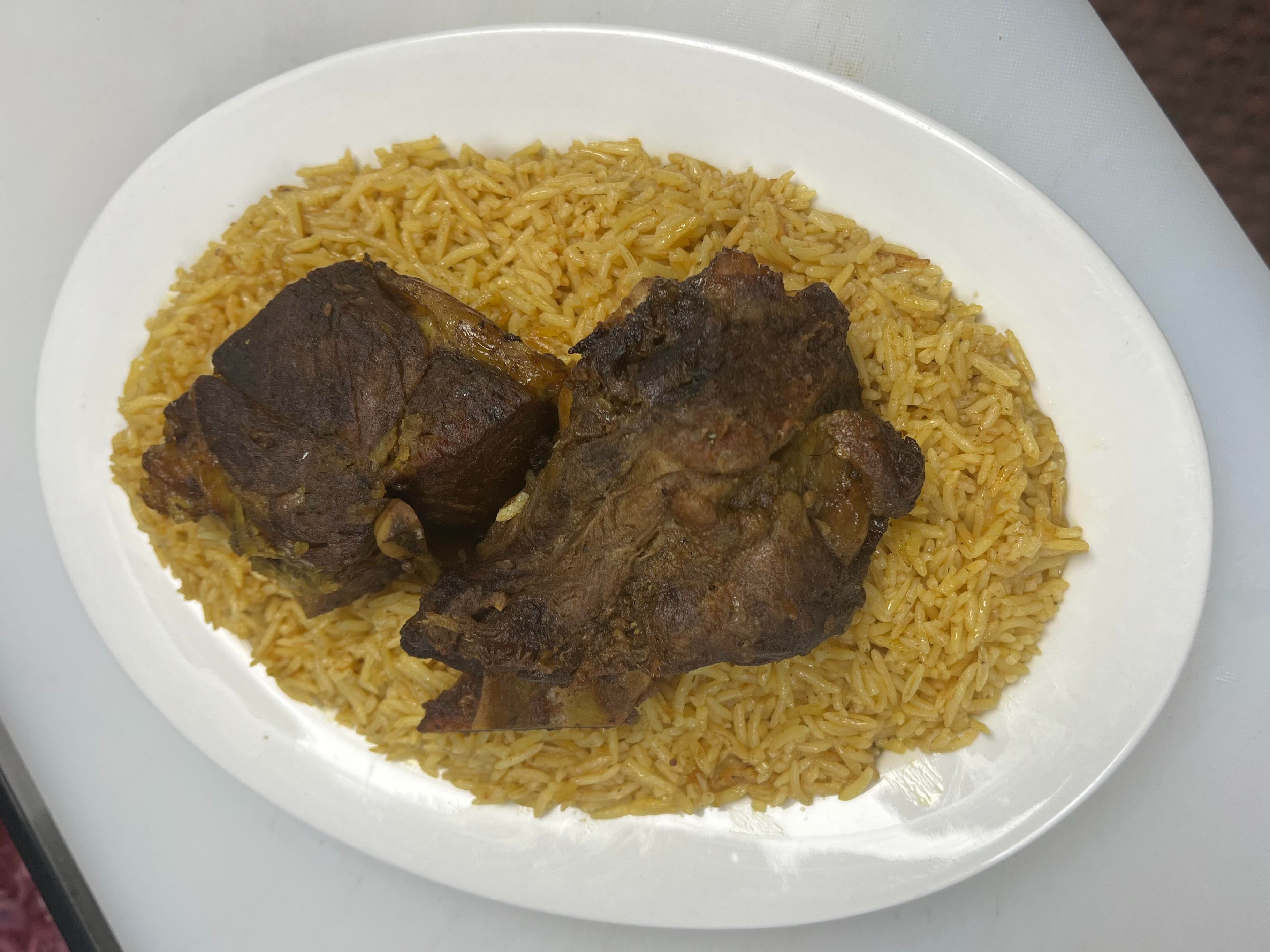 Kabsa with Lamb