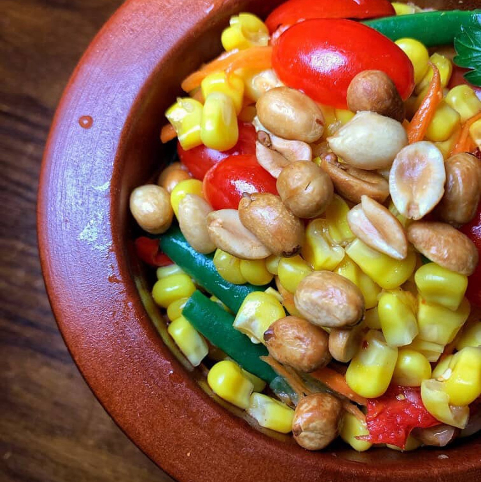 Tum Khao Pod Salad