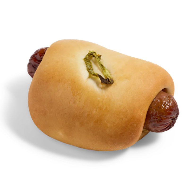 SAUSAGE, JALAPENO, PEPPER JACK CHEESE KOLACHE