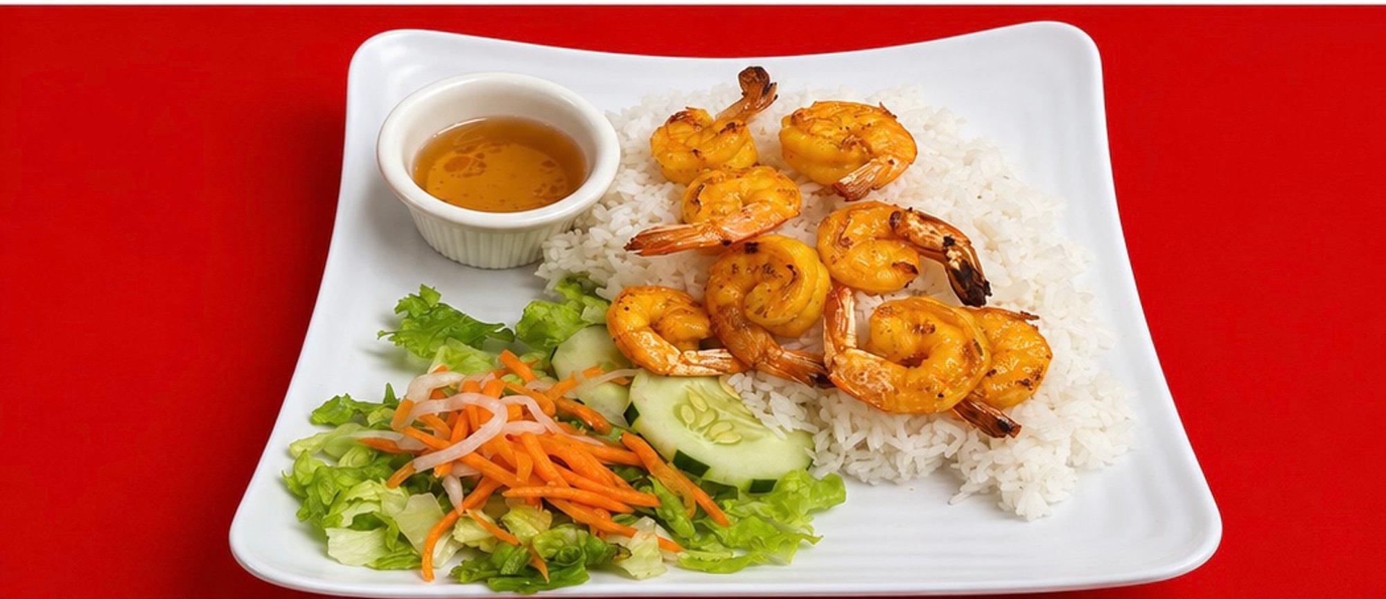 Grilled Shrimp Rice
