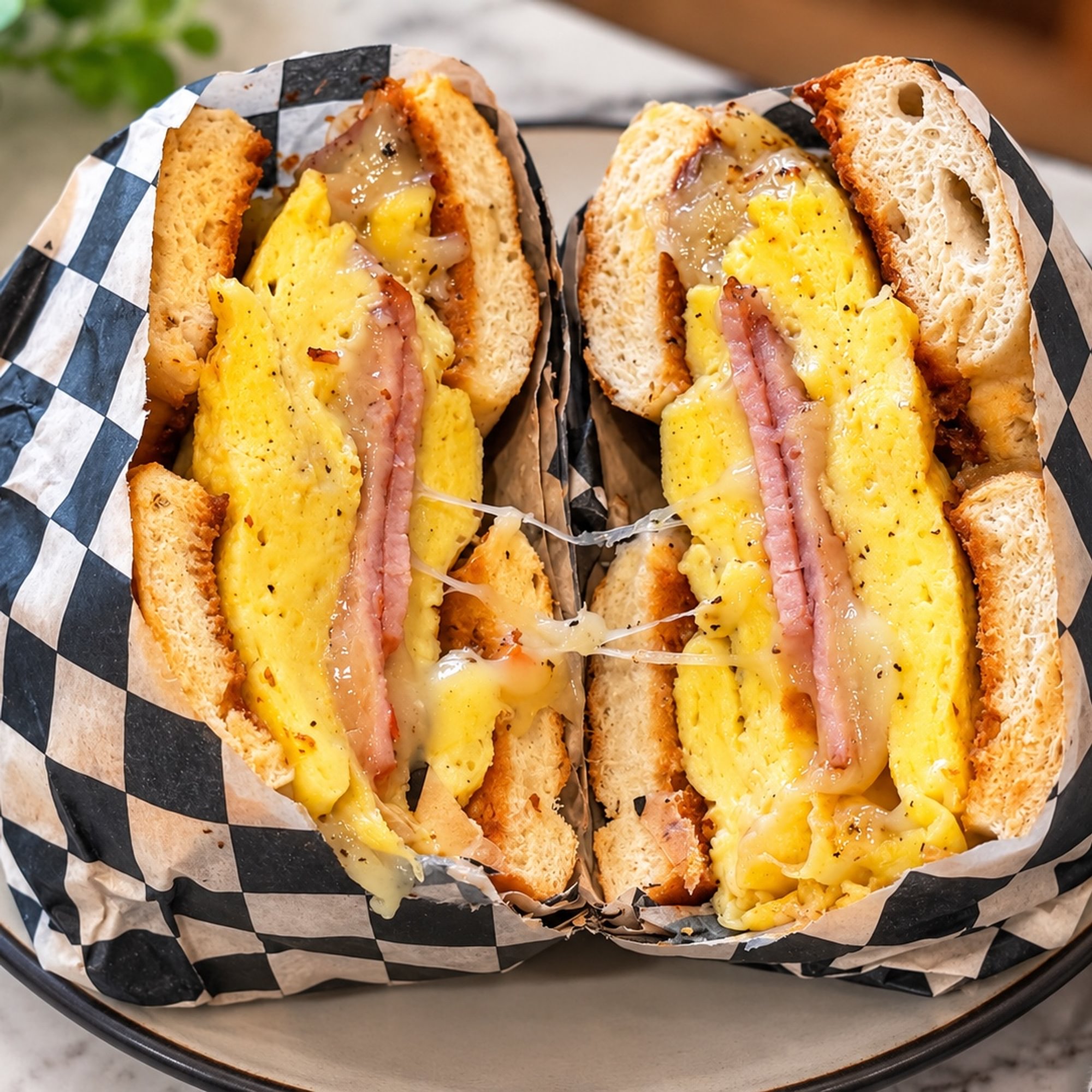 Canadian Bacon, Egg & Cheese