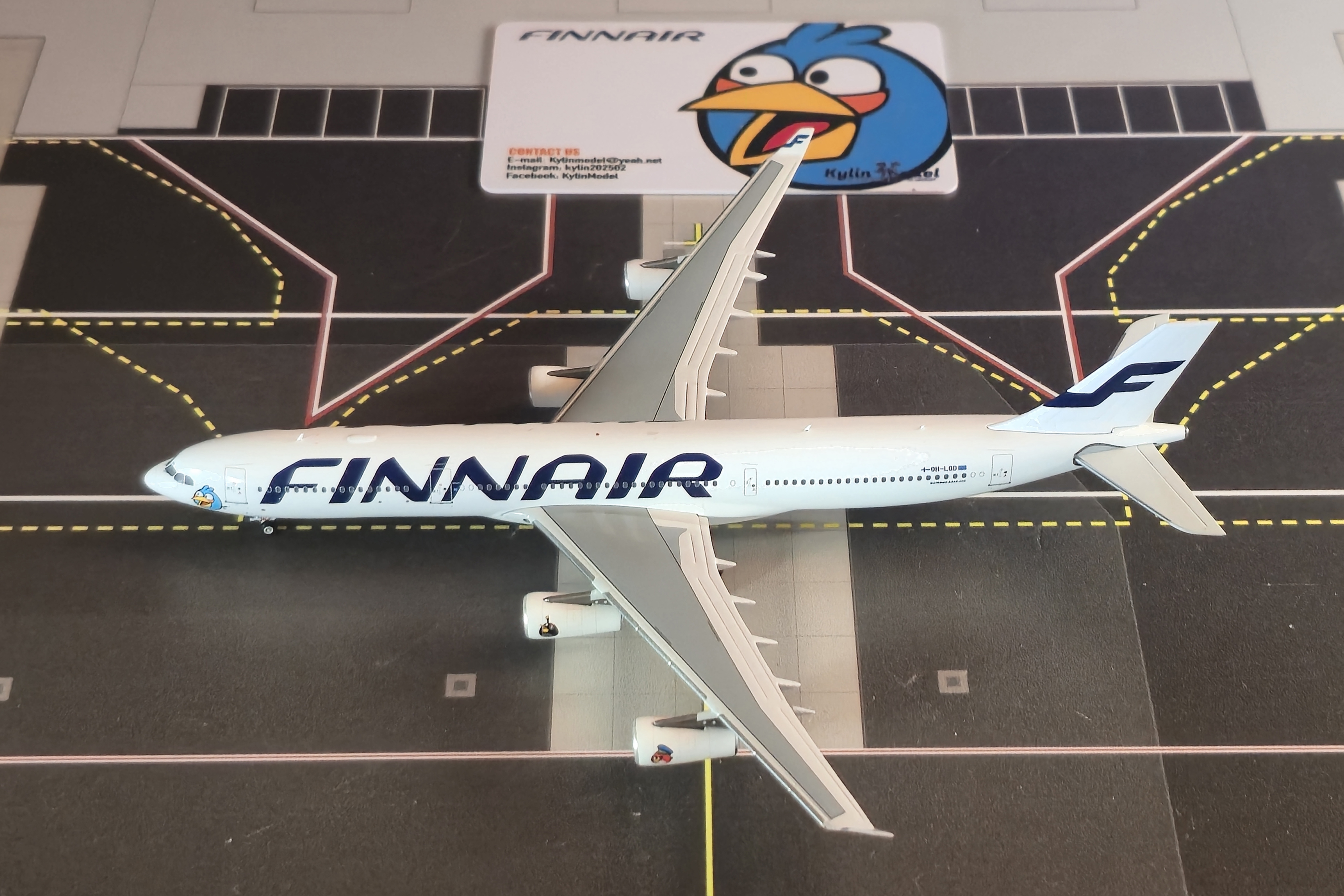 Finnair Airbus A 340-313E OH-LQD 1:400