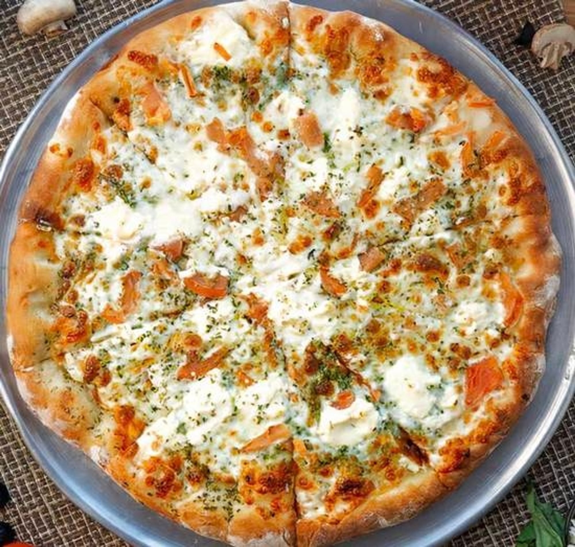 Margherita pizza