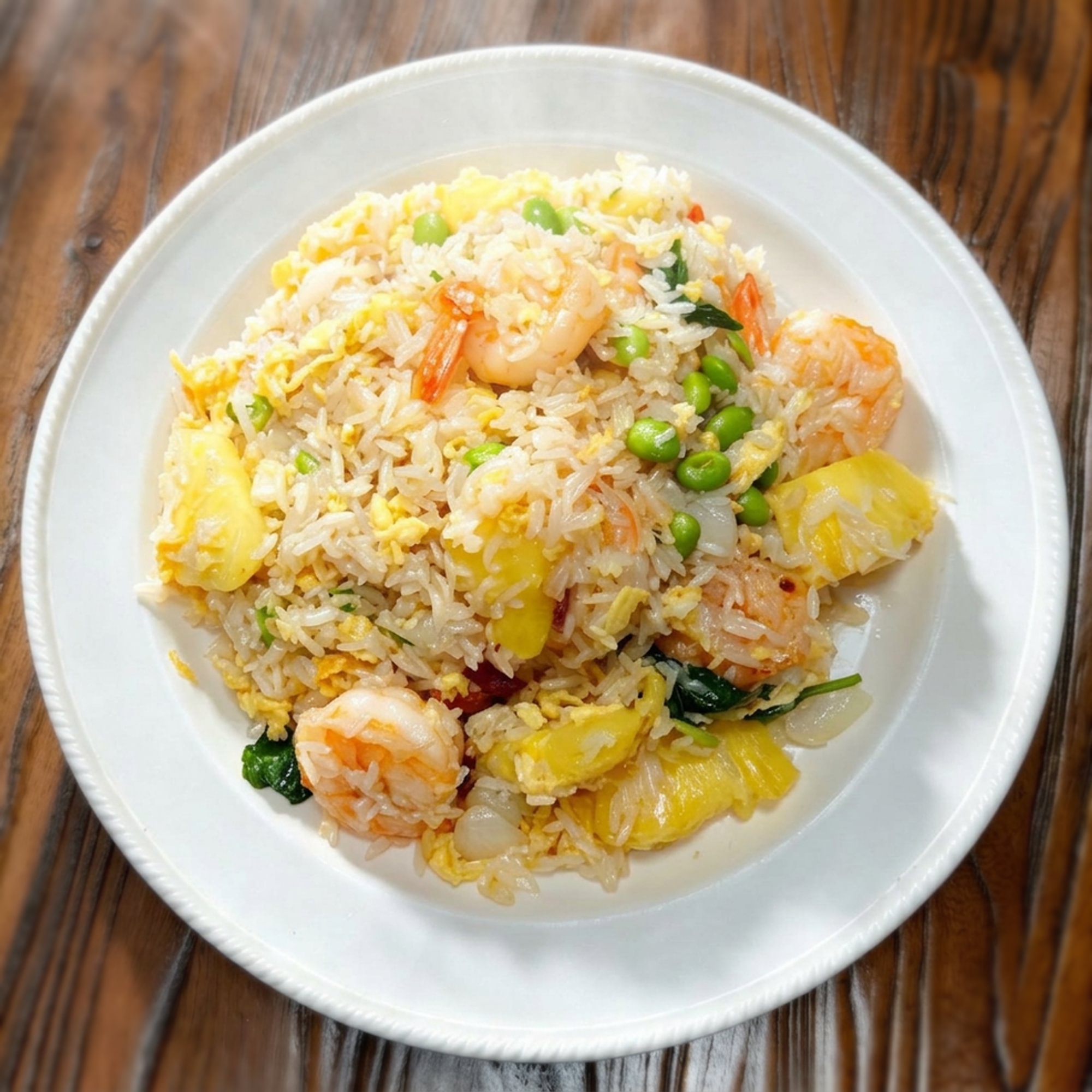 Shrimp Pineapple Fried Rice