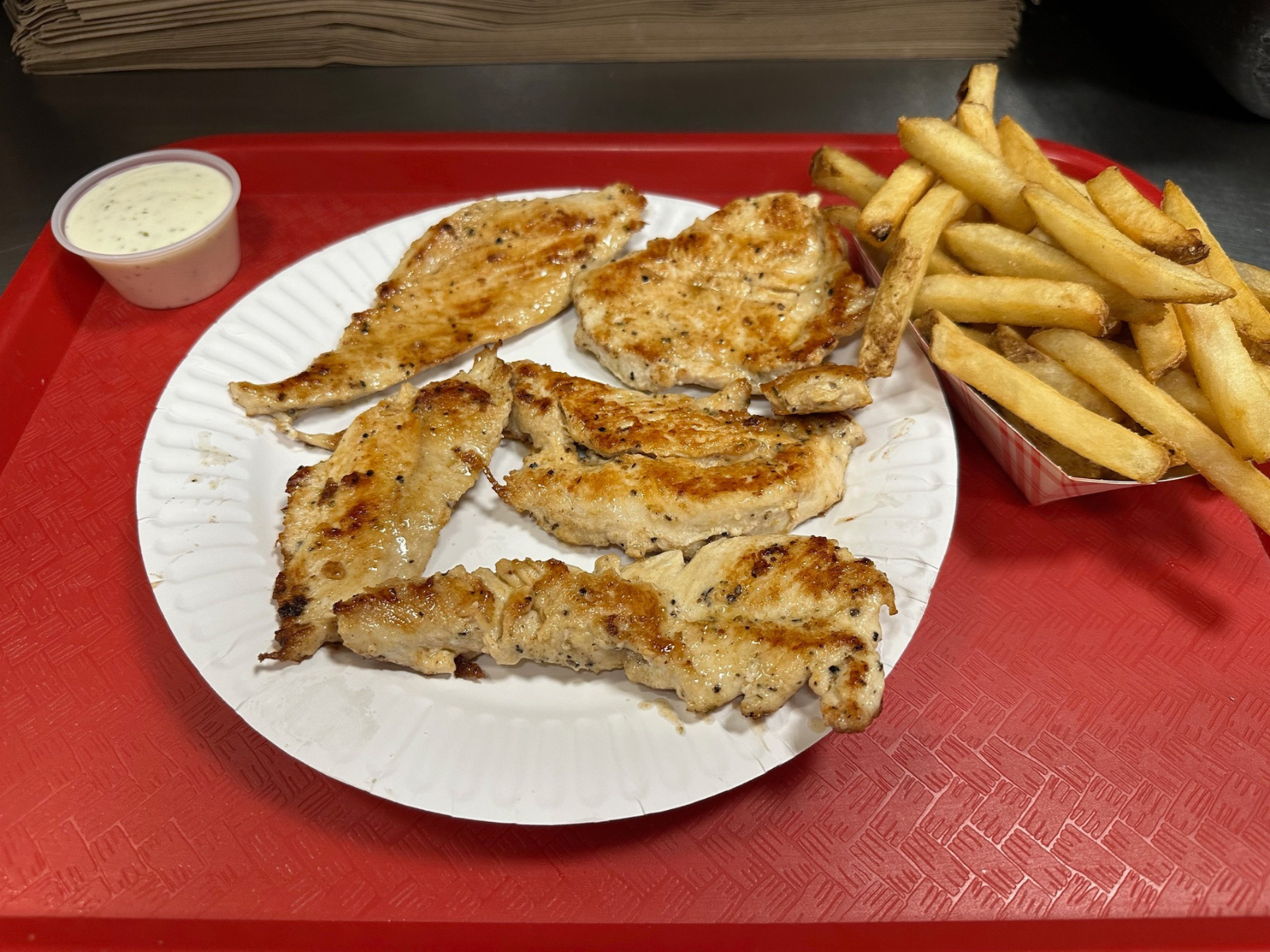 Grilled Chicken Platter