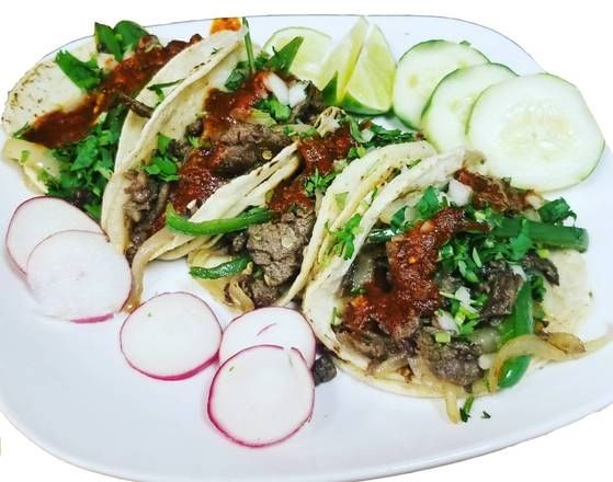 Tacos De Carne Asada / Steak Tacos Order of (4)