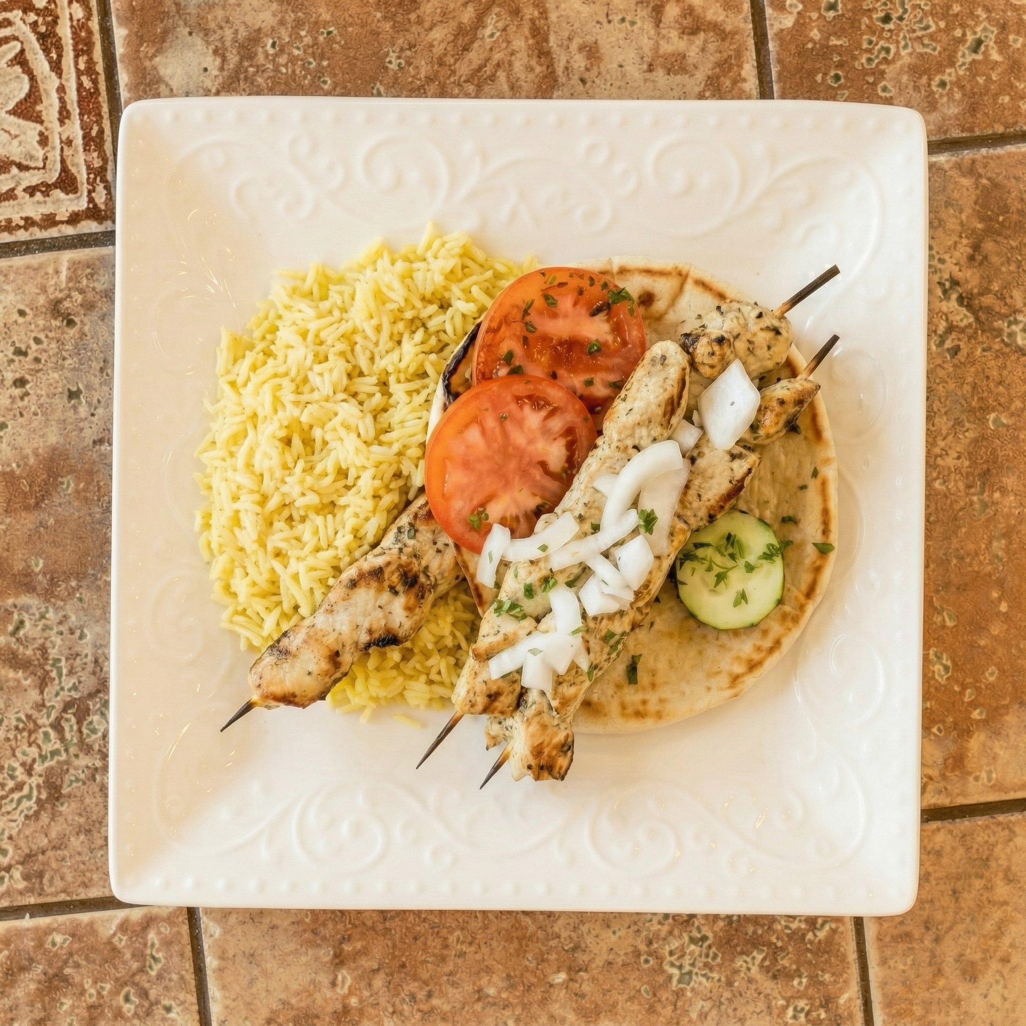 Chicken Kebab Platter