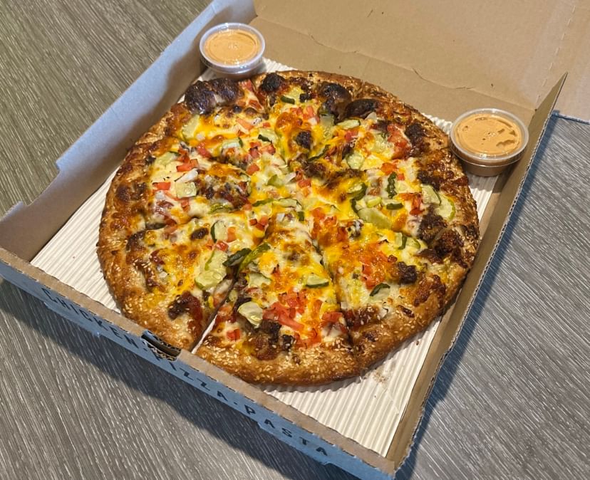Smashin Burger Pizza