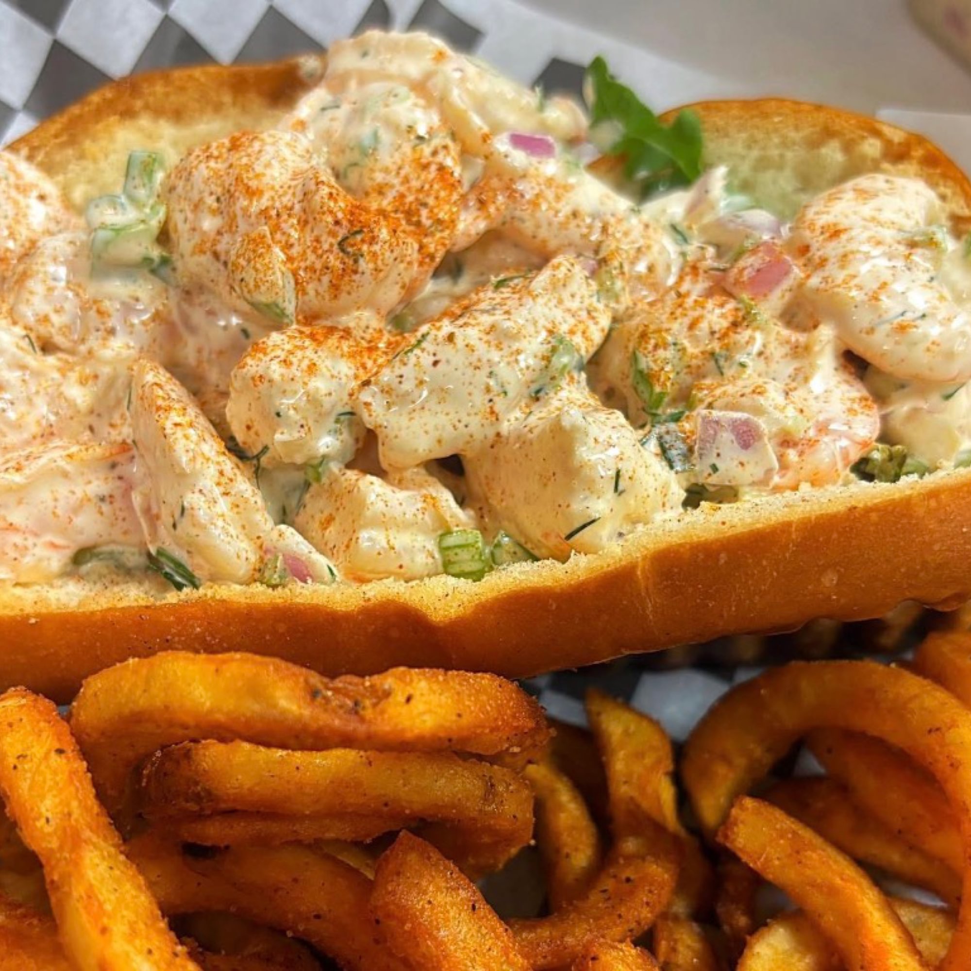 Shrimp Salad Roll