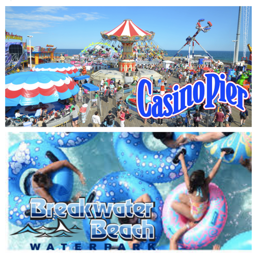 Breakwater Beach And Casino Pier Nj