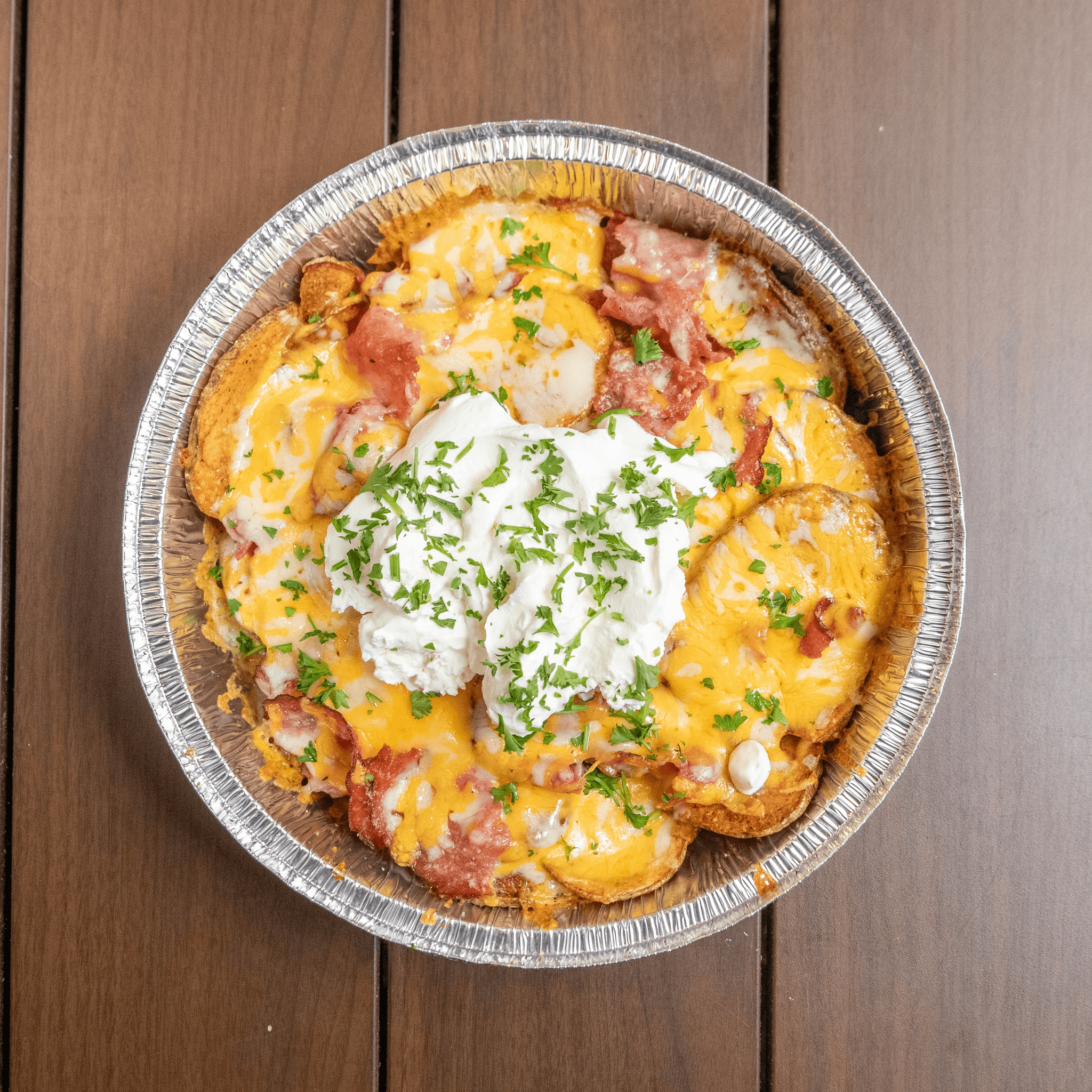 Loaded Jojo Potatoes