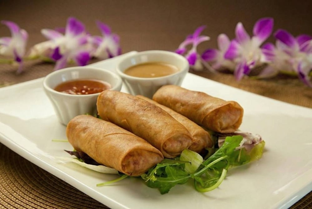 Crispy Thai Spring Rolls