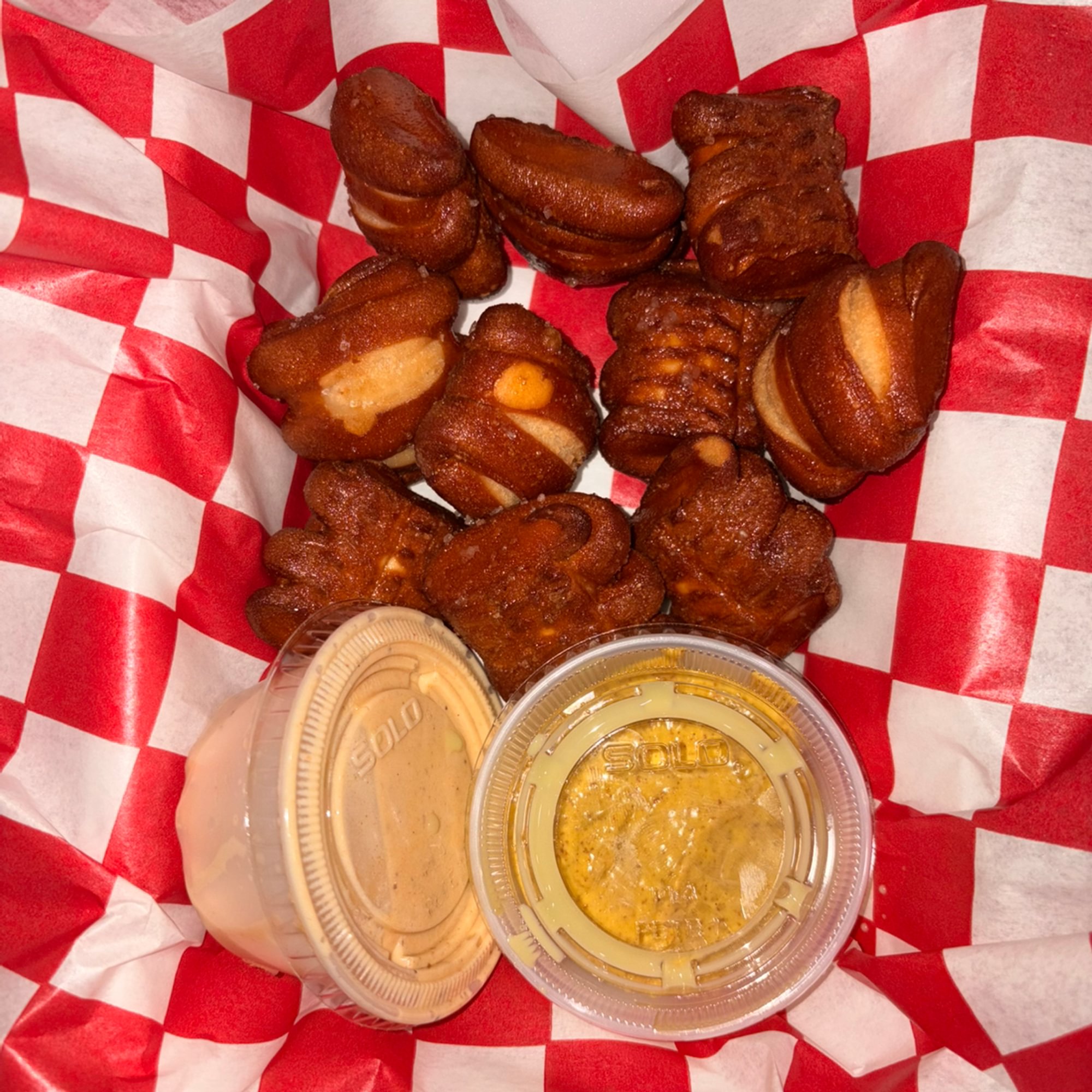 Bavarian Pretzel Bites