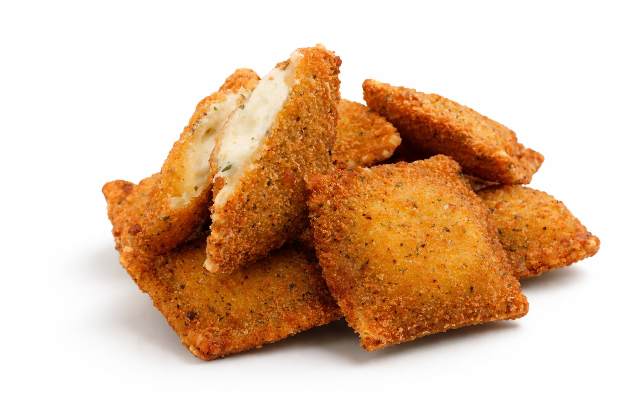 Crispy Four Cheese Ravioli