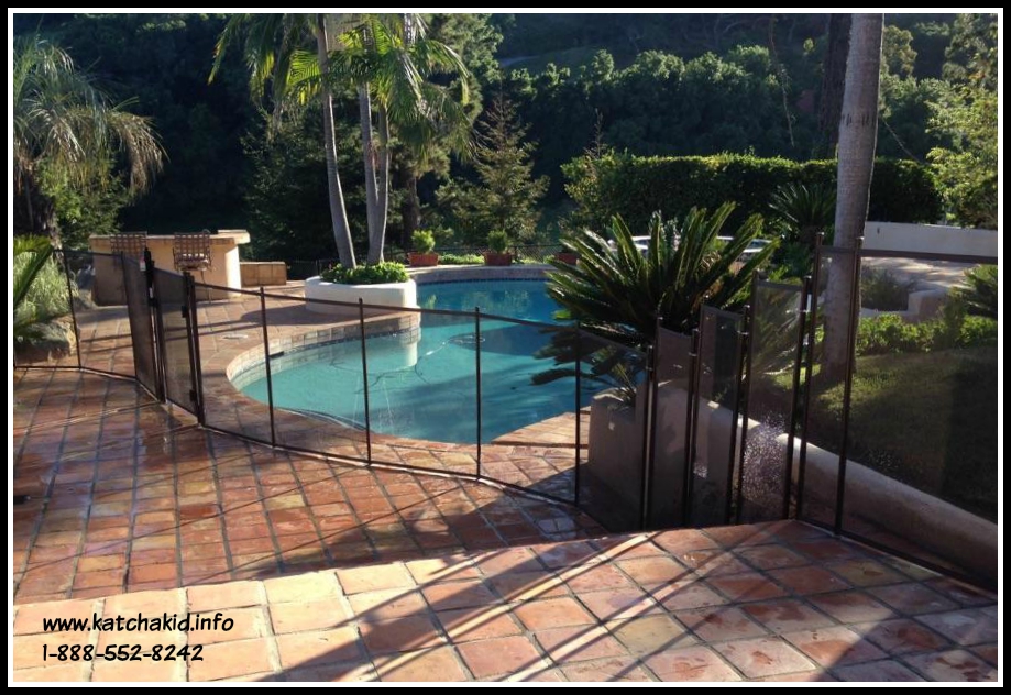 Katchakid pool fencing helps to keep children safe.
