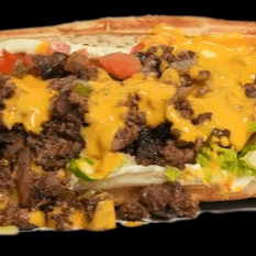 Philly Cheesesteak Burger