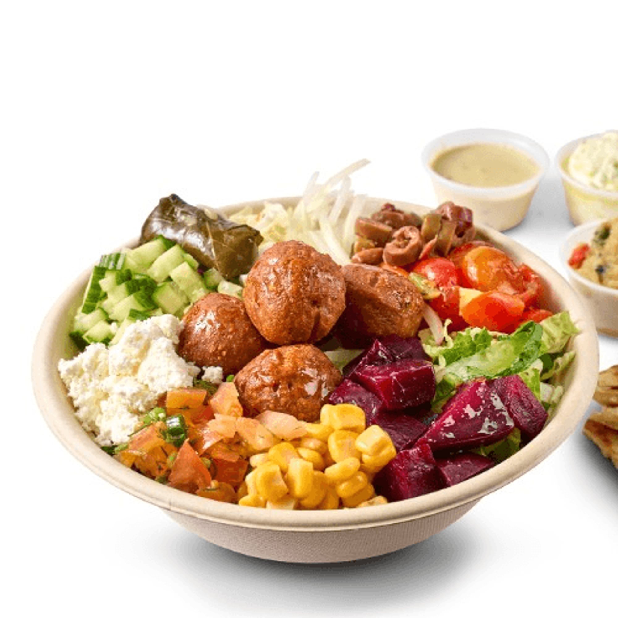 Plant Based Meatballs Bowl