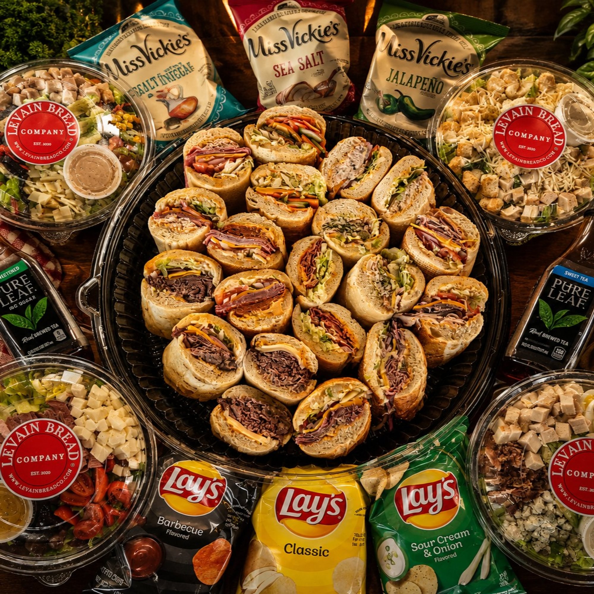 Levain Sandwich Platter – Serves 16