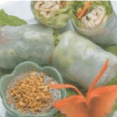 Basil Rolls (Non Fried)