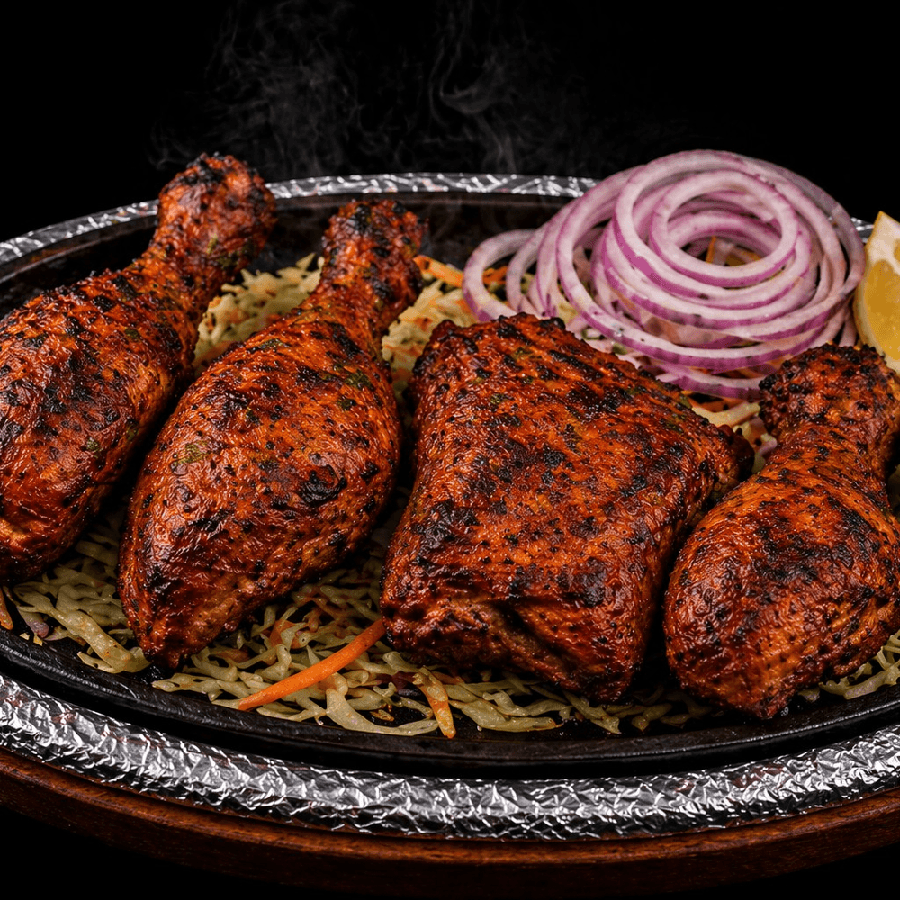 Tandoori Half Chicken Sizzlers