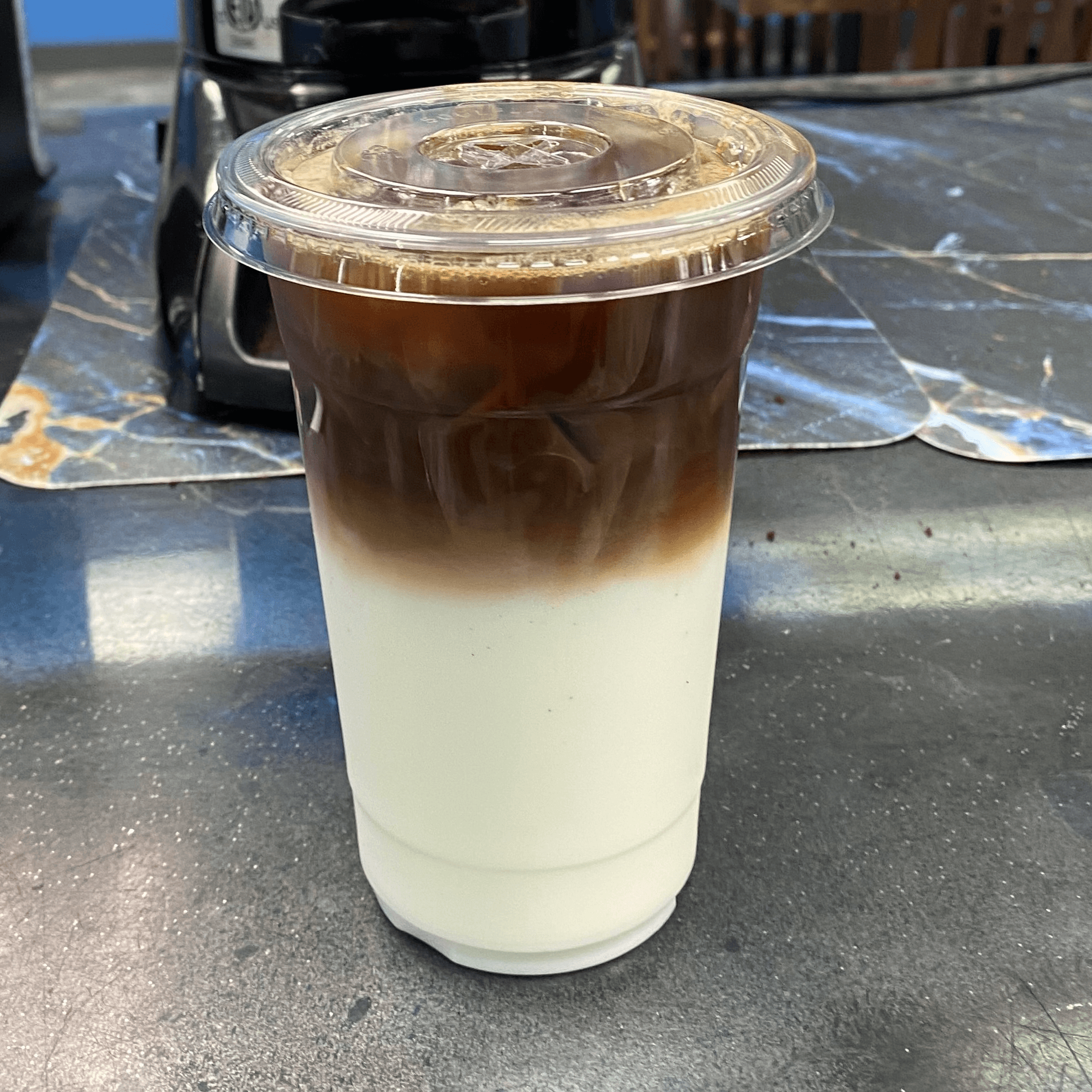 Iced Macchiato with 3 Flavors