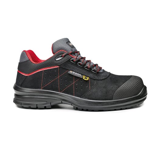 Portwest B0953 Quasar/Cursa S1P SRC Shoes Black/Red 45