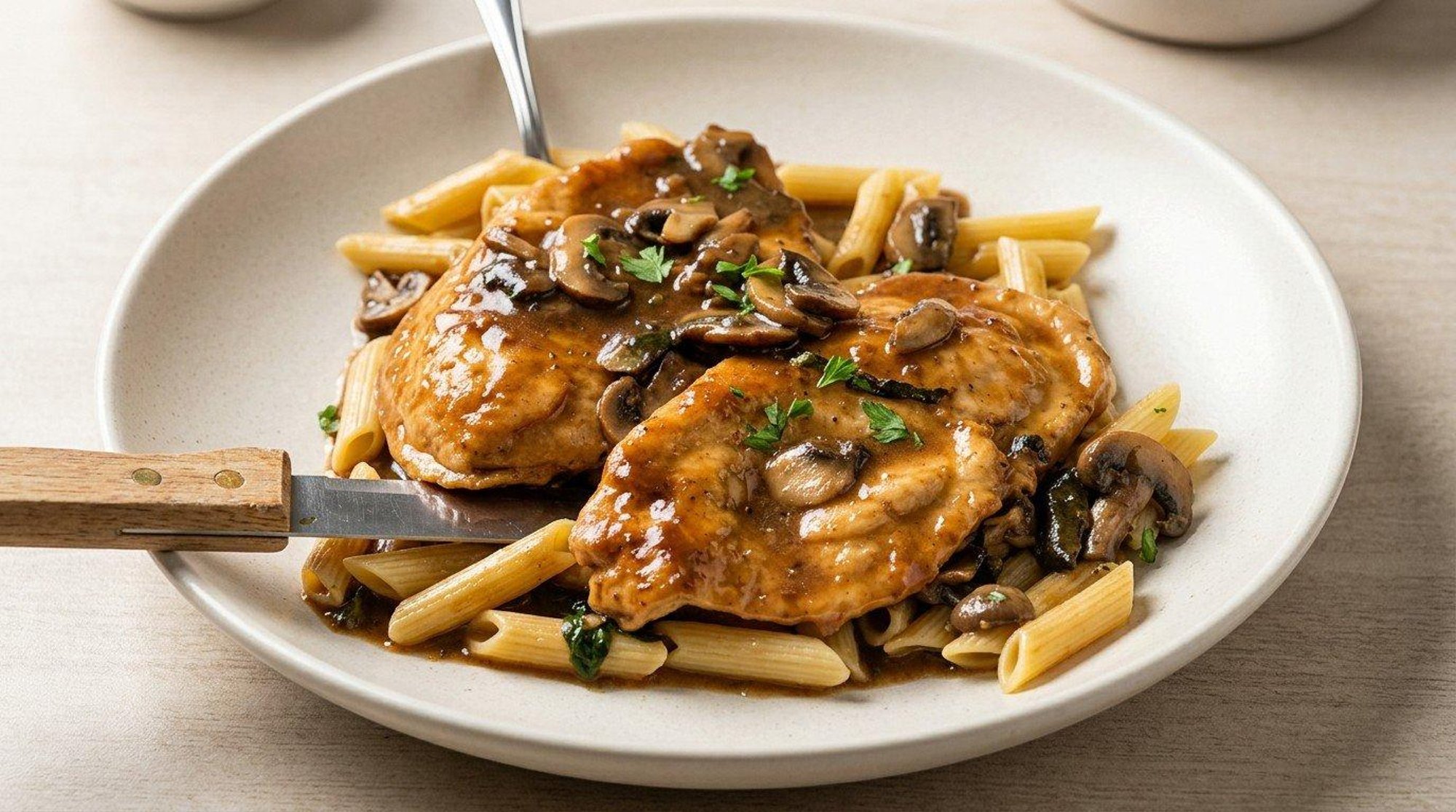 Chicken Marsala