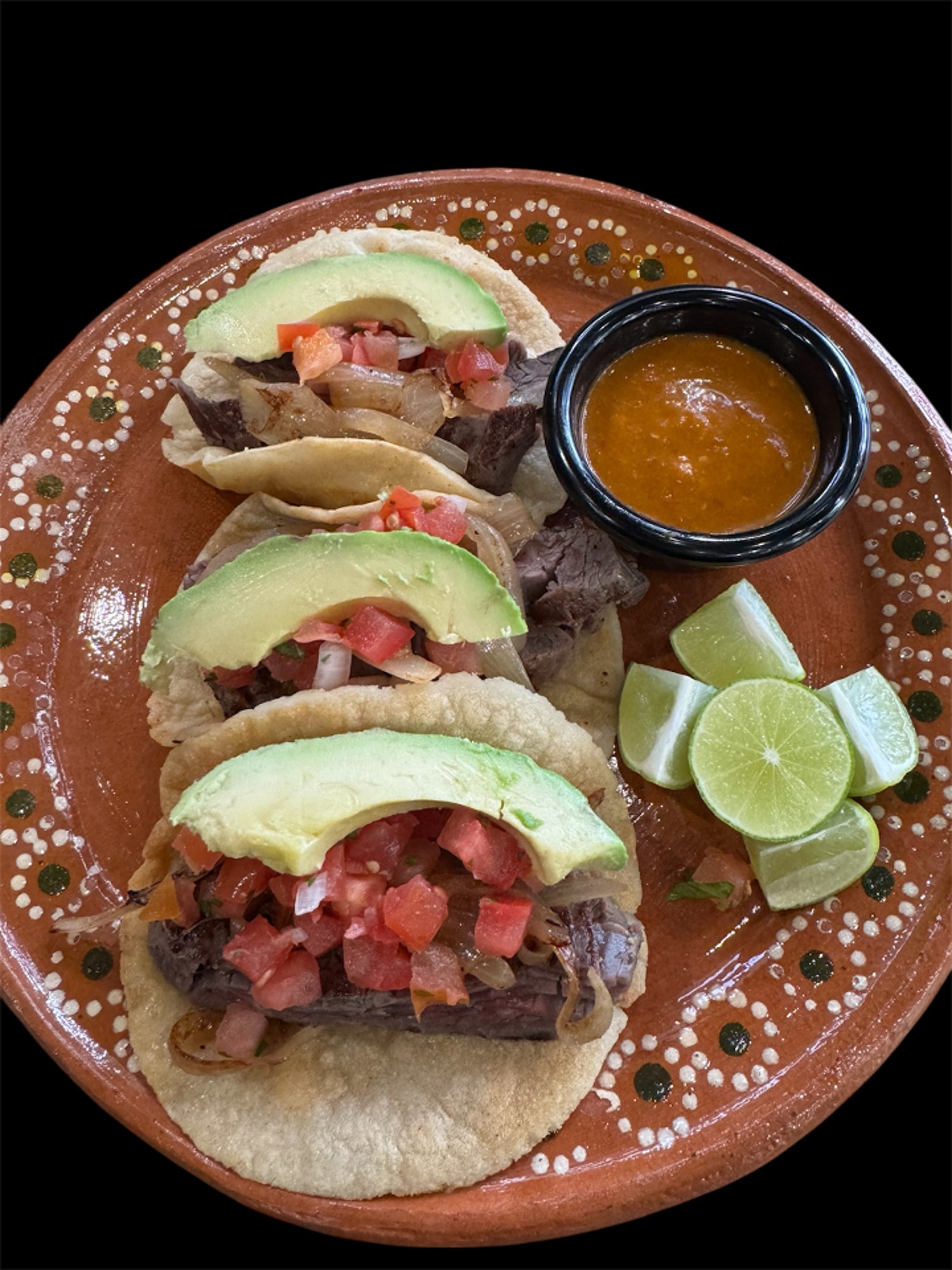 TACOS DE ARRACHERA (BEEF)