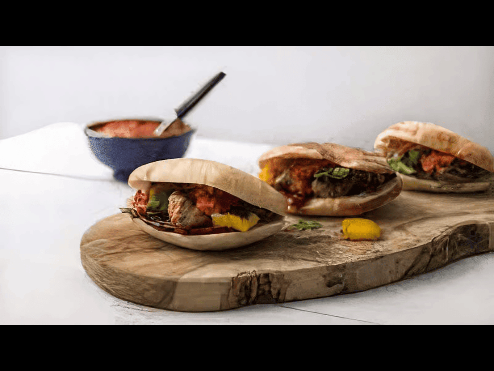 Lamb Shish Kebab Sandwich