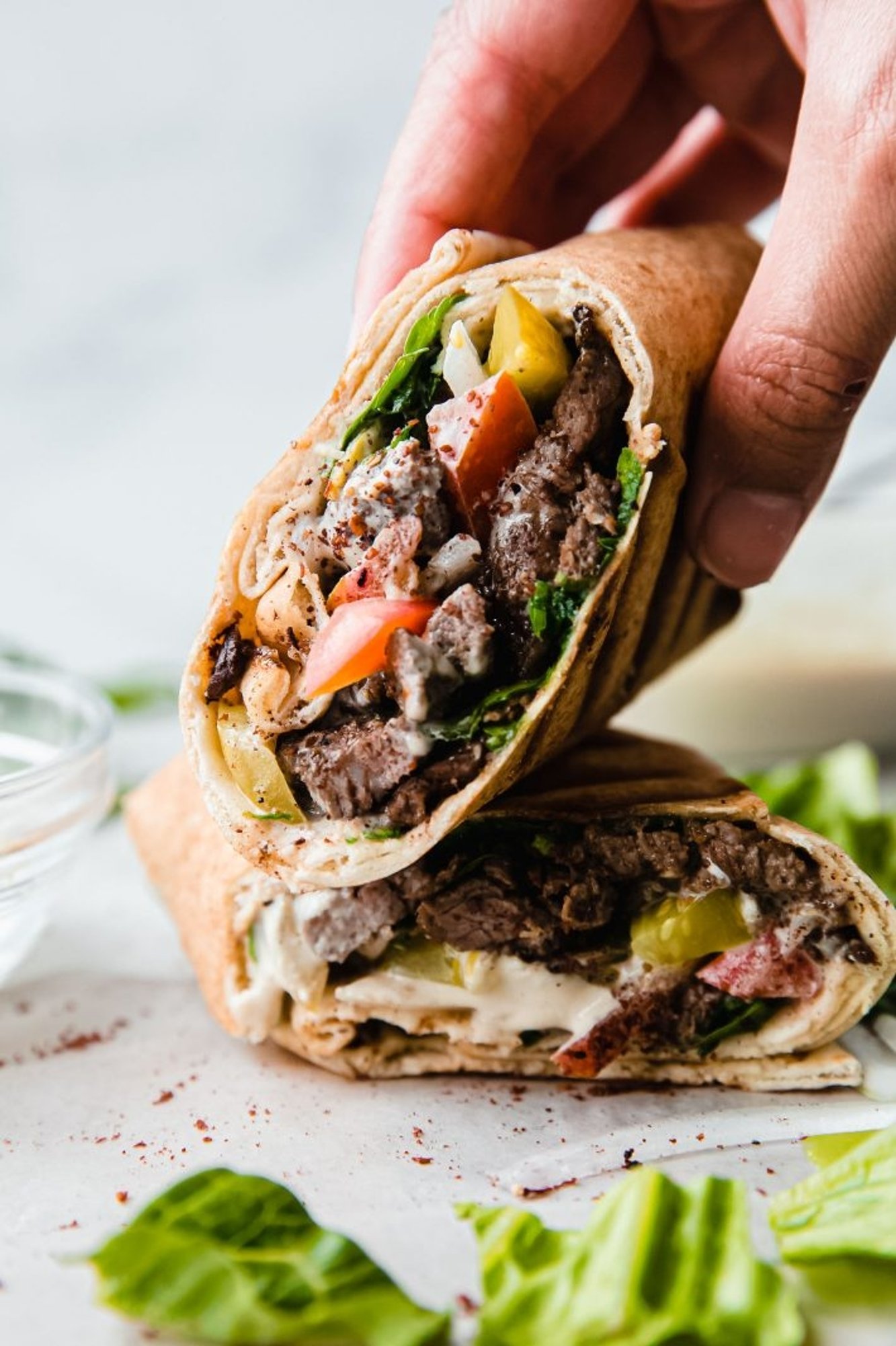 The Beef Shawarma Wrap