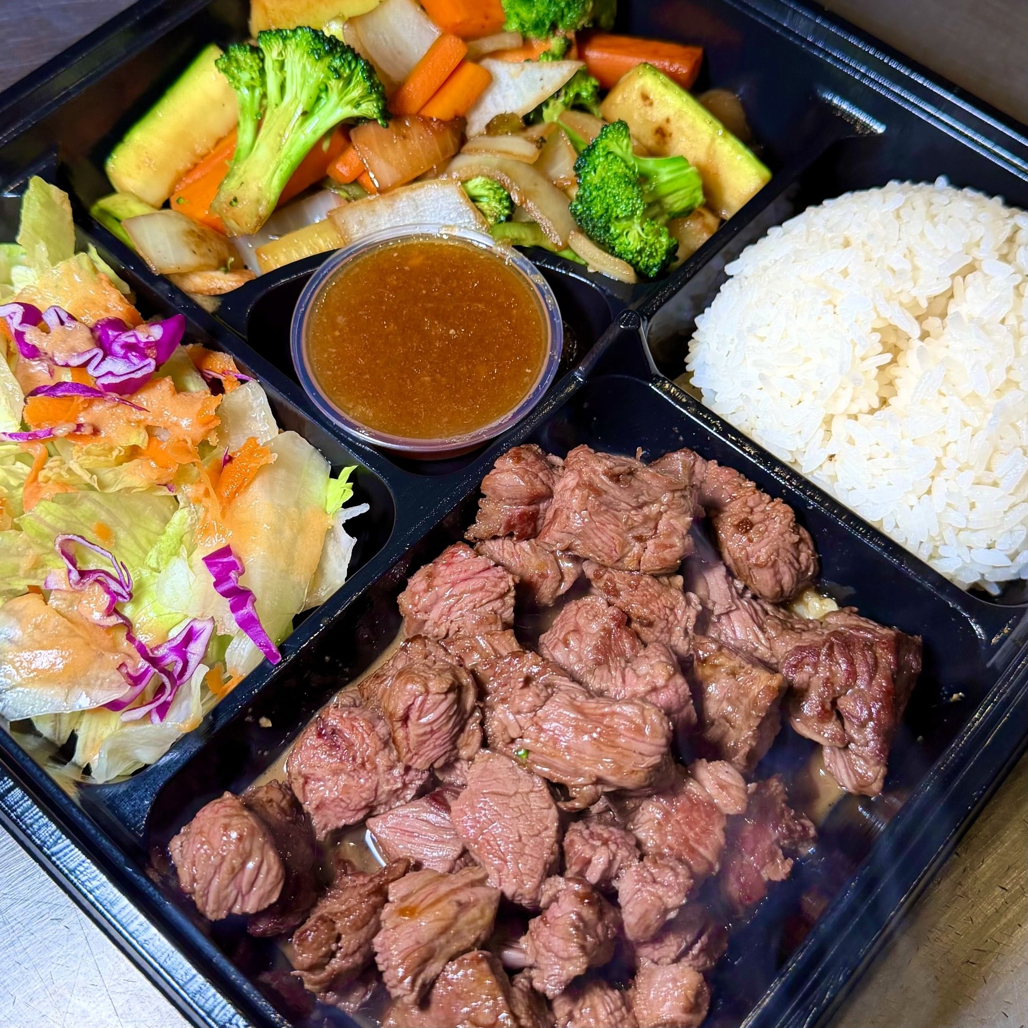 Hibachi Filet Mignon Bento