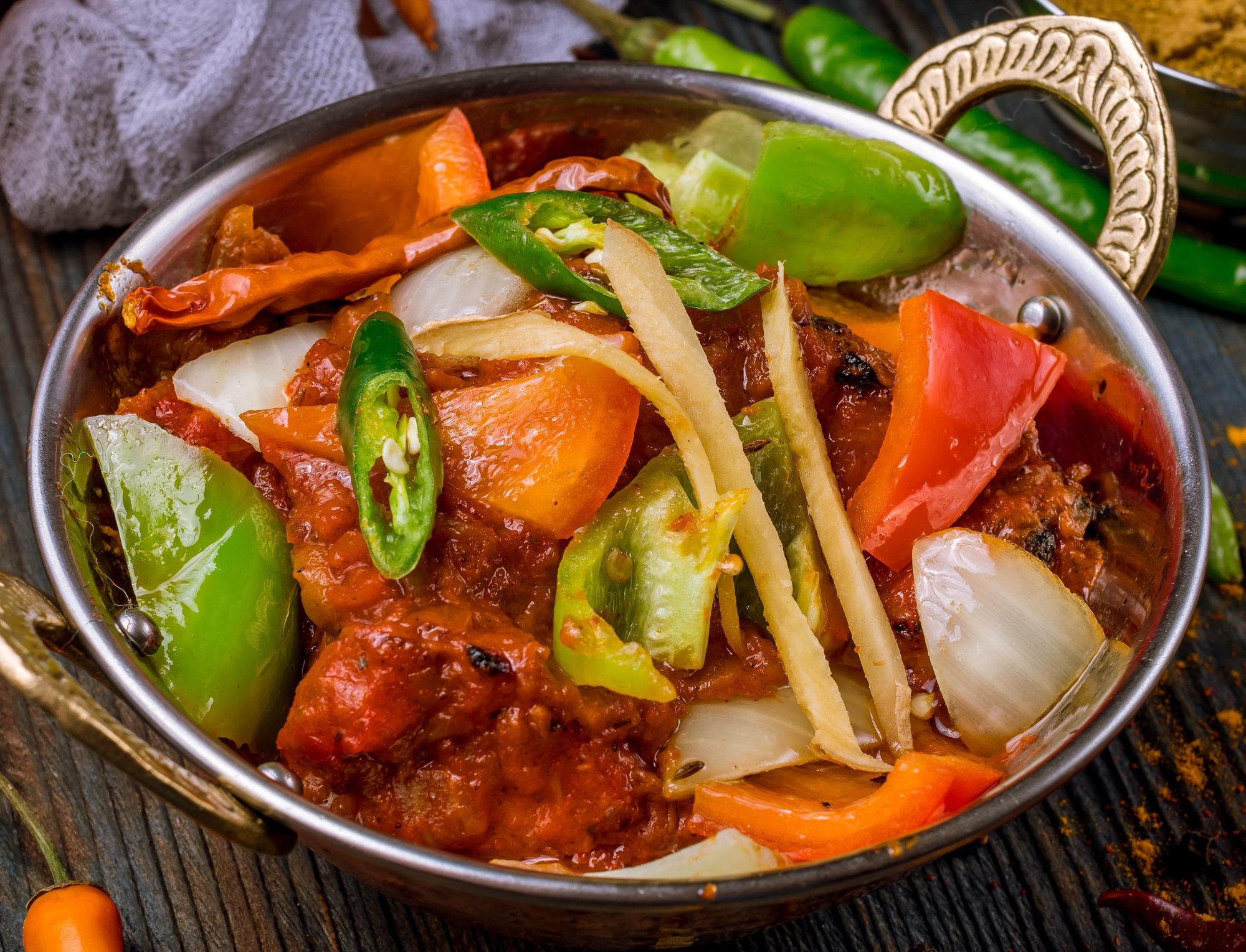 CHICKEN KADAI