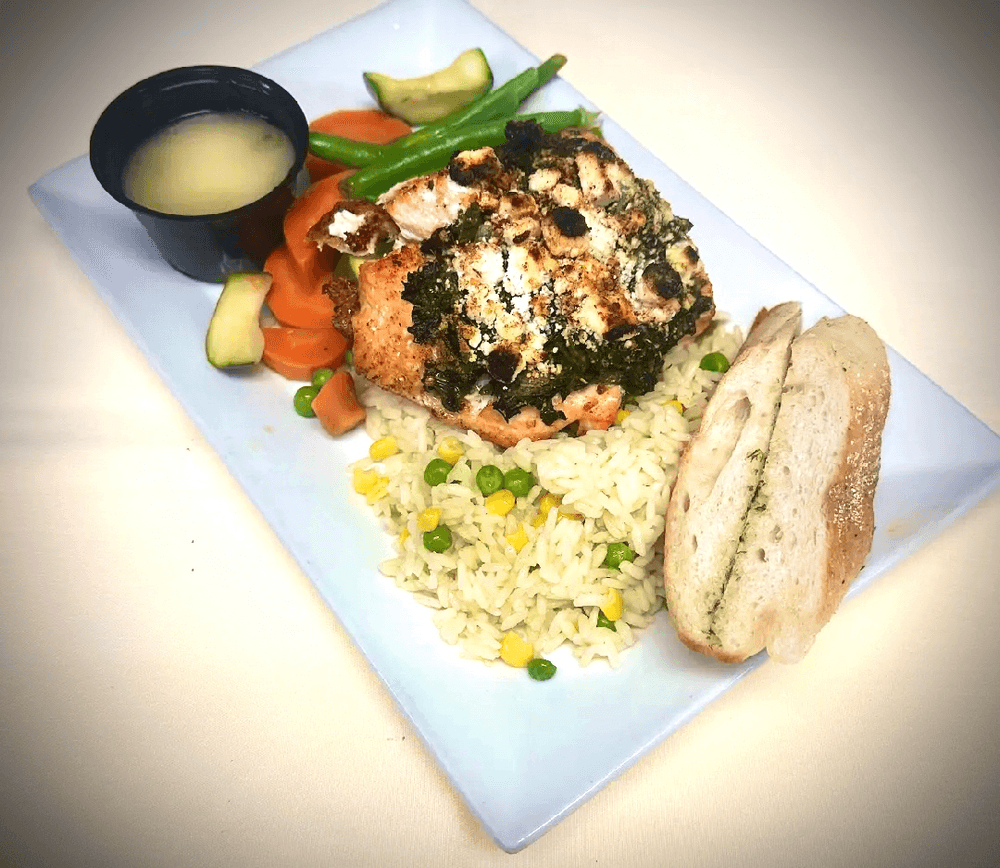 STUFFED SALMON