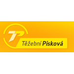 logo Těžební písková s.r.o. - písek, štěrkopísek, drtě