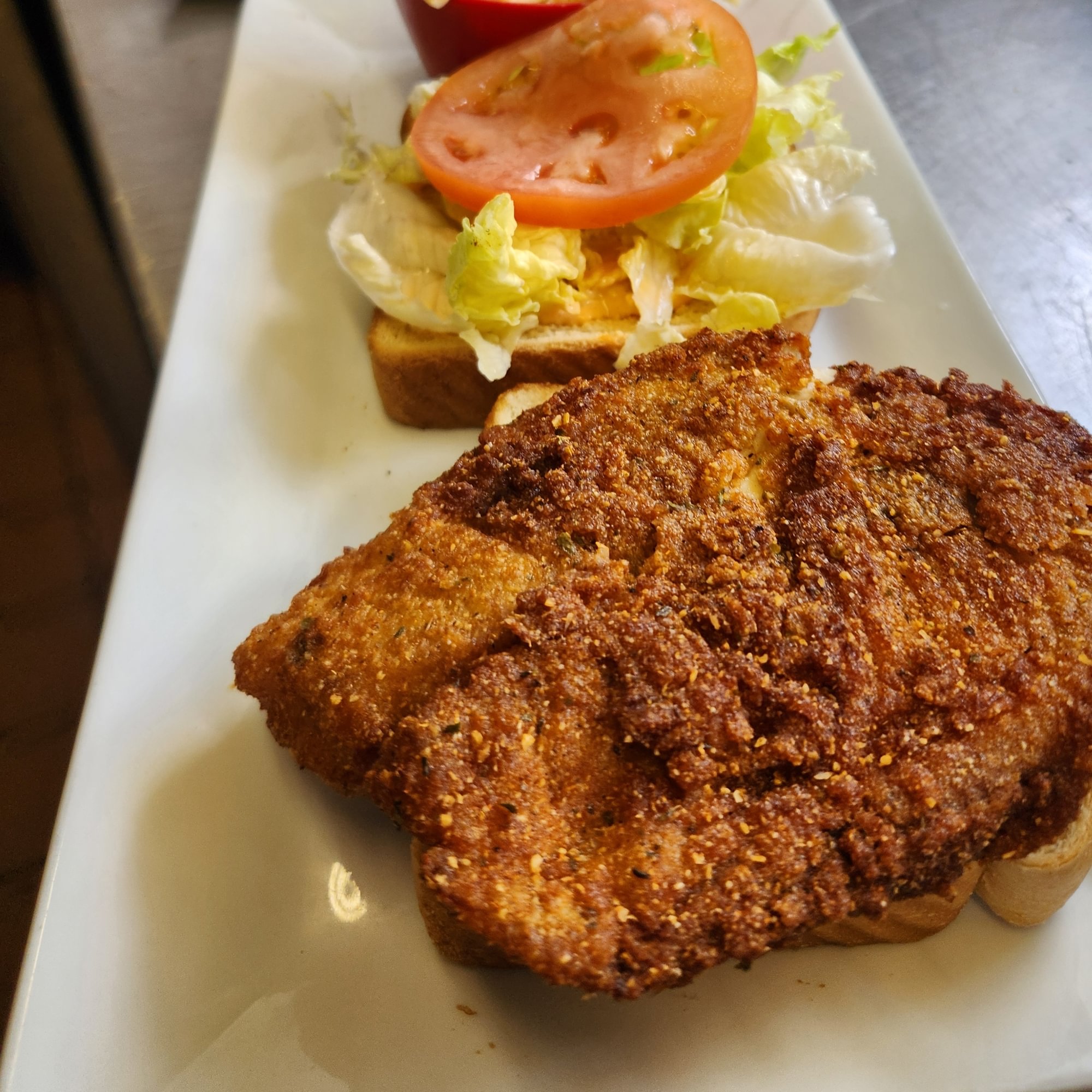 Pork chop plate