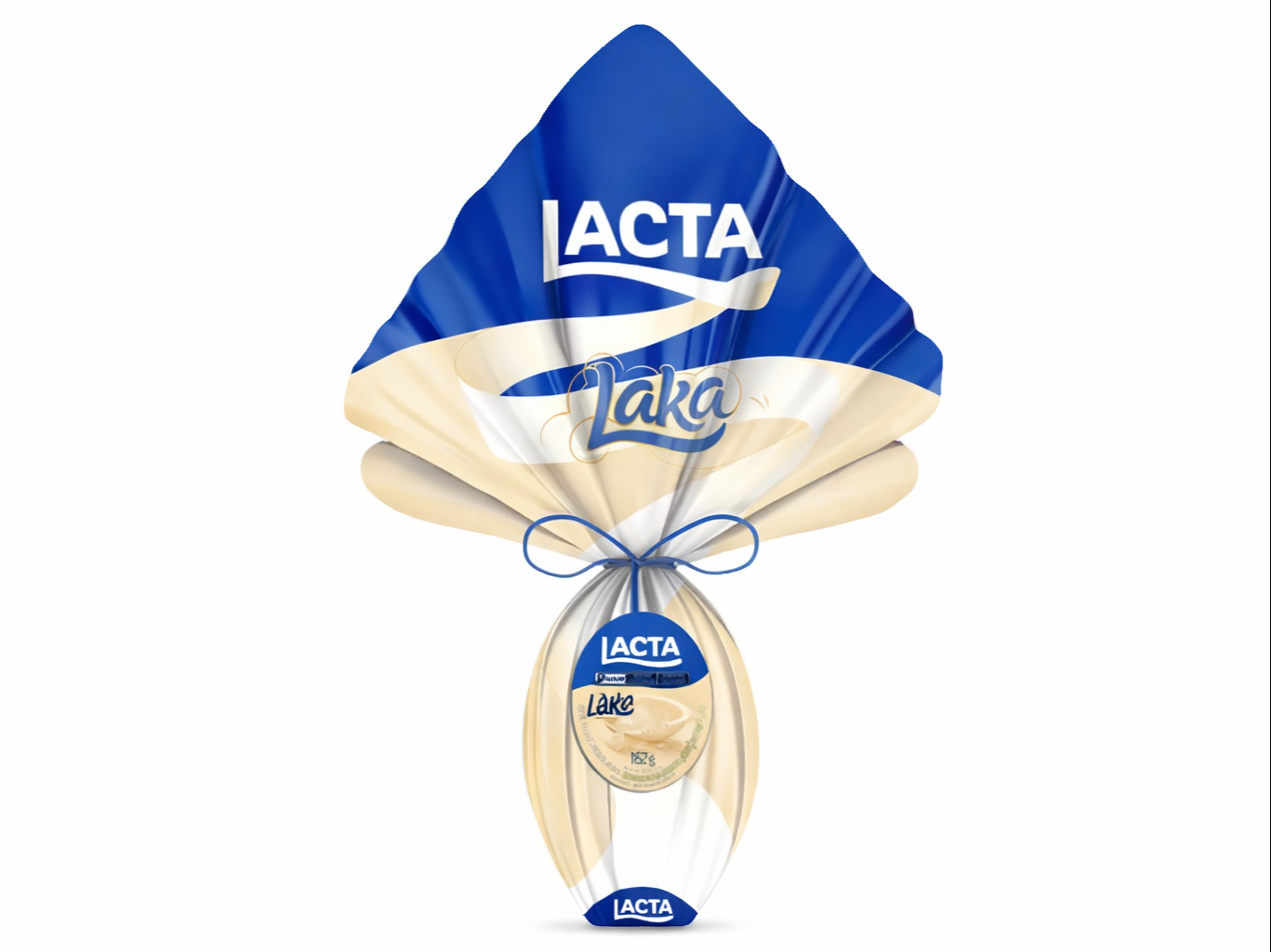 Ovo Lacta Laka Branco 162g