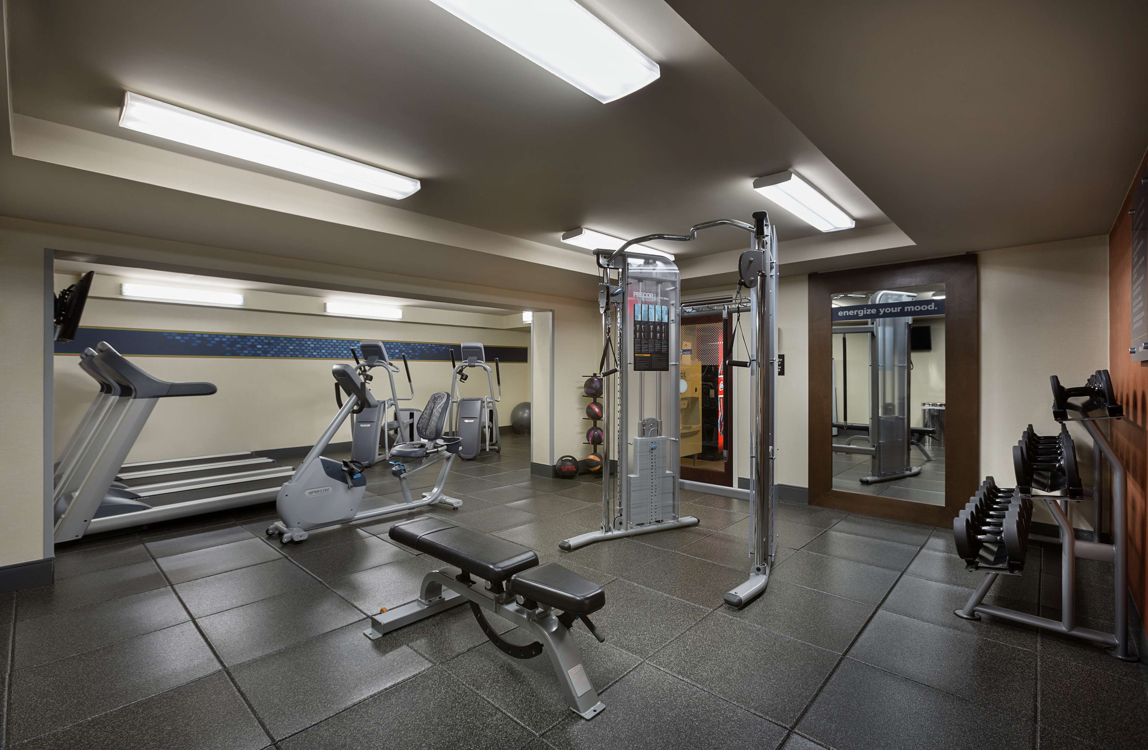 Health club  fitness center  gym