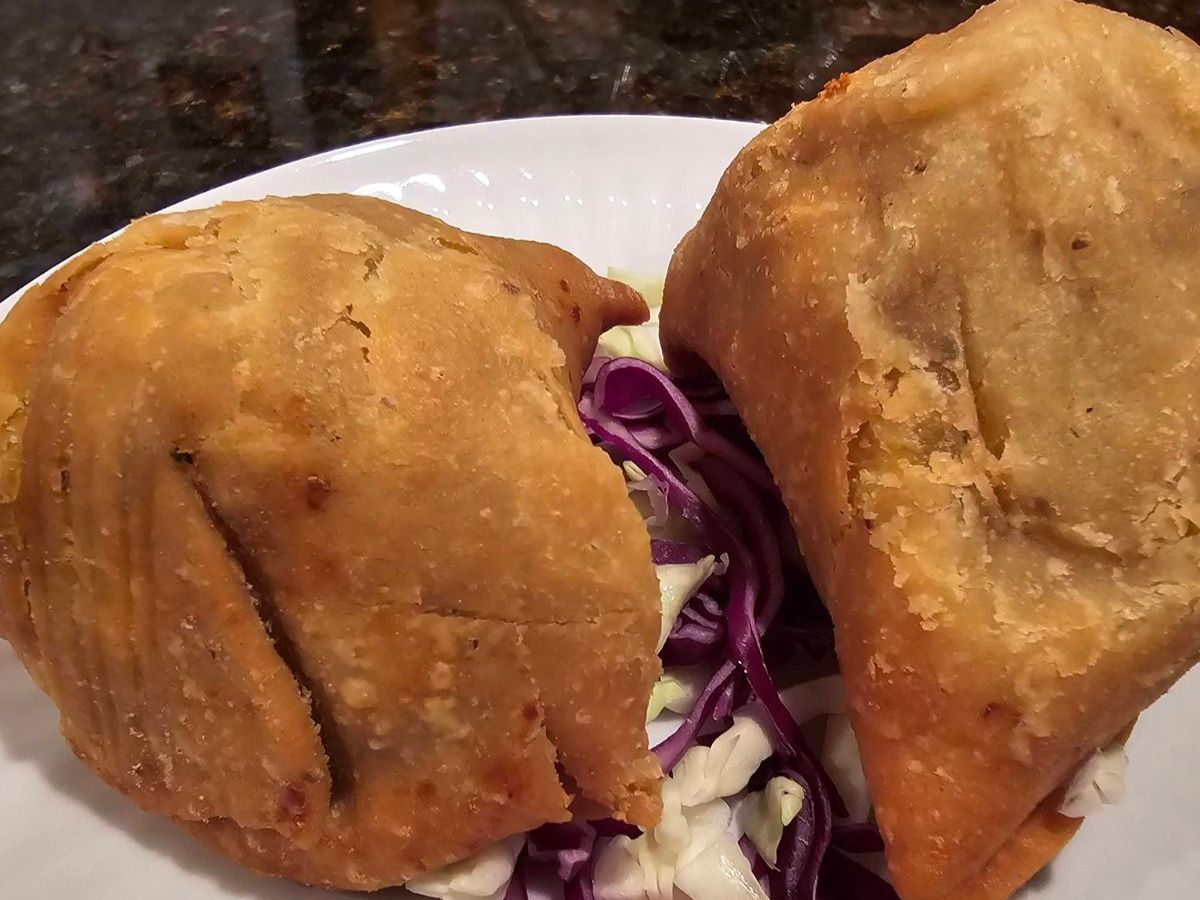 1. Vegetable Samosa
