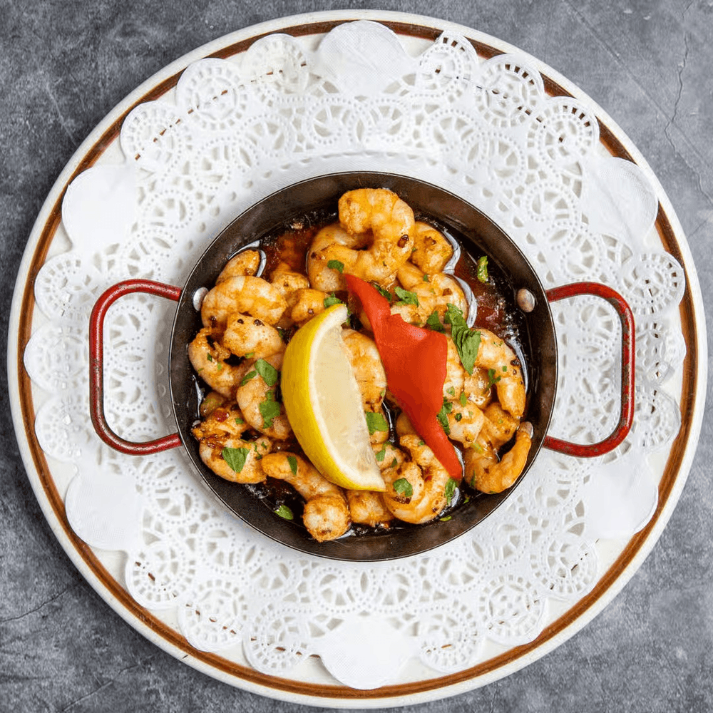 Shrimp in Garlic Sauce