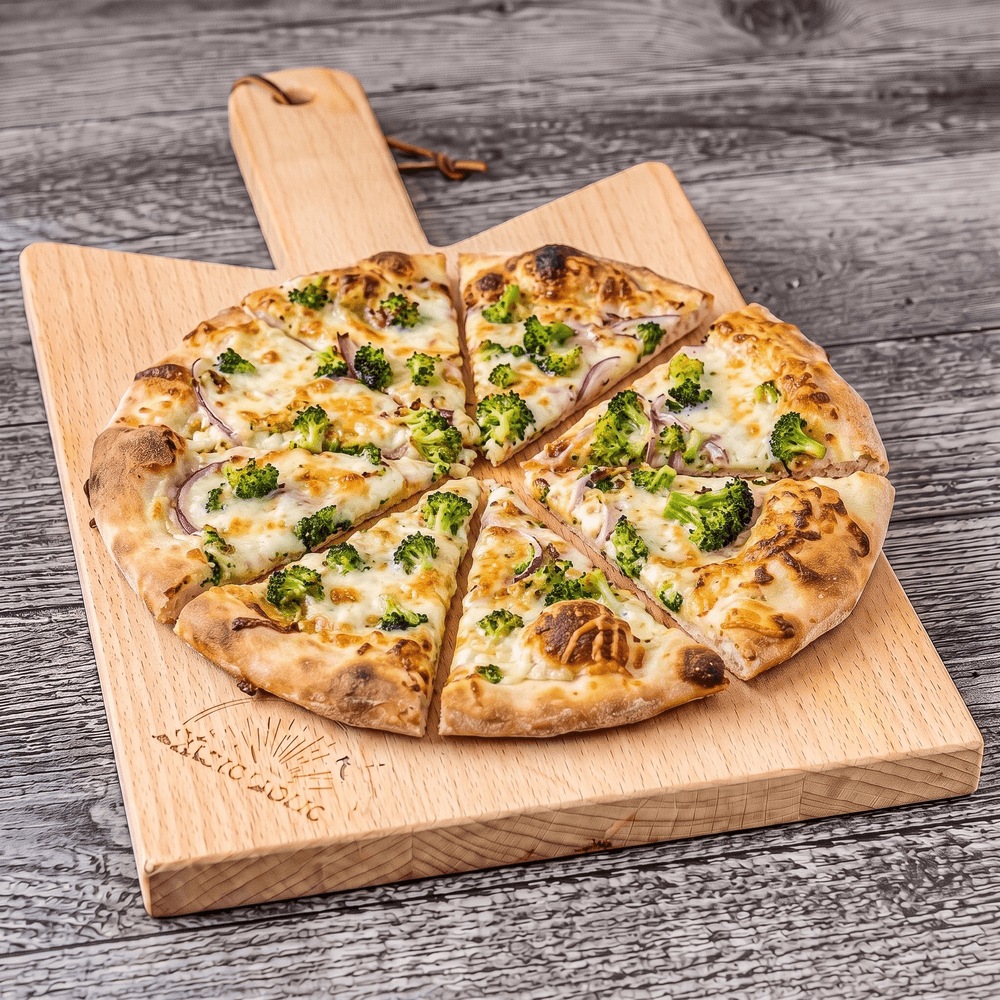 Broccoli Chicken Pizza