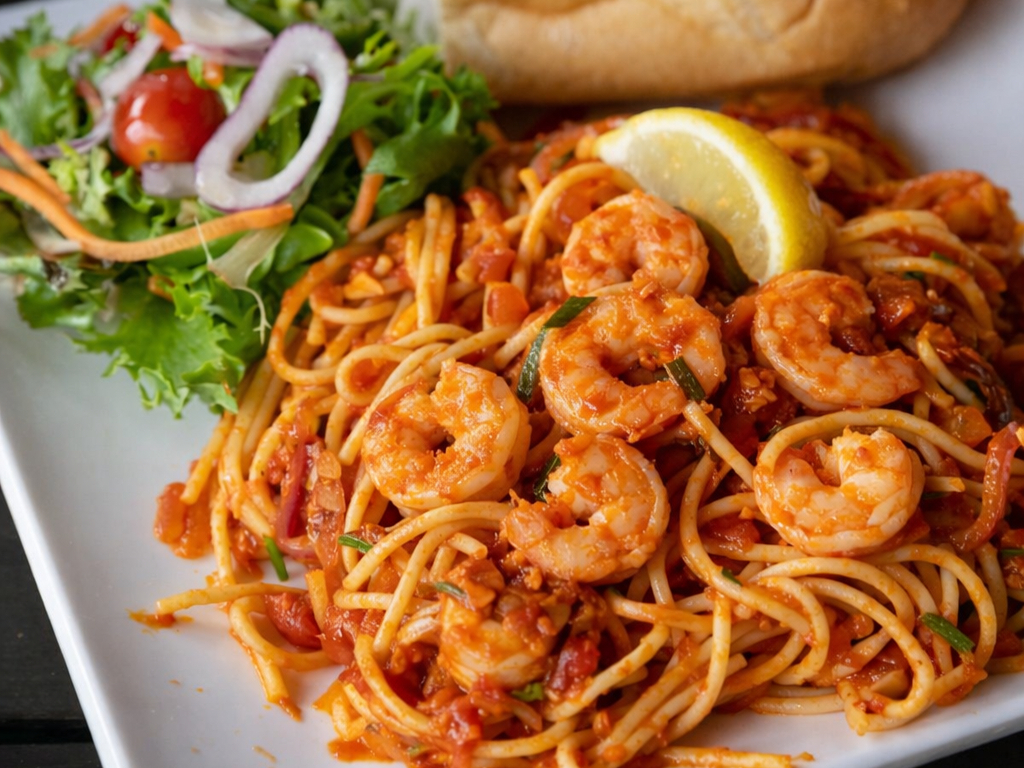 Shrimp Pasta*