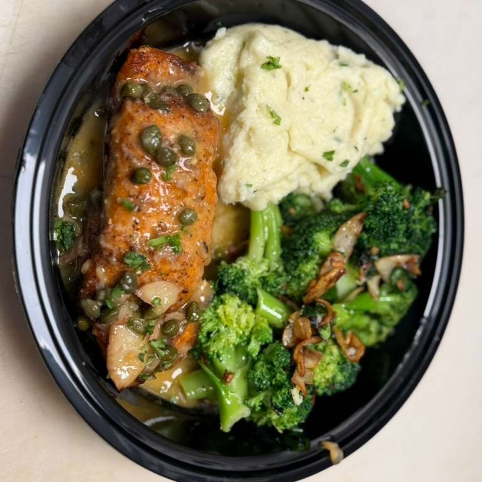 Salmon Piccata